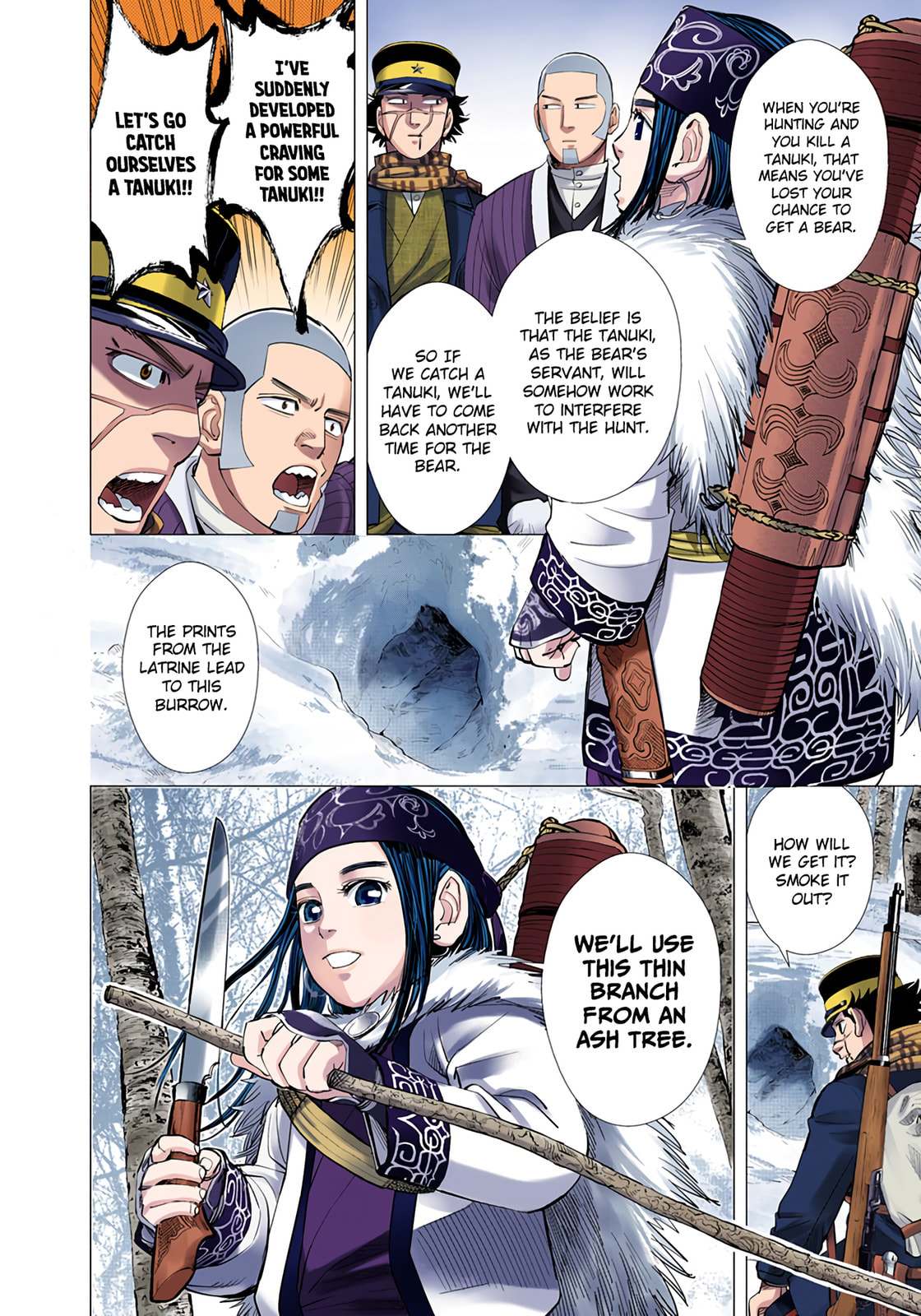 Read Golden Kamuy (Colored) chapter 36 image 5 on Lezhin