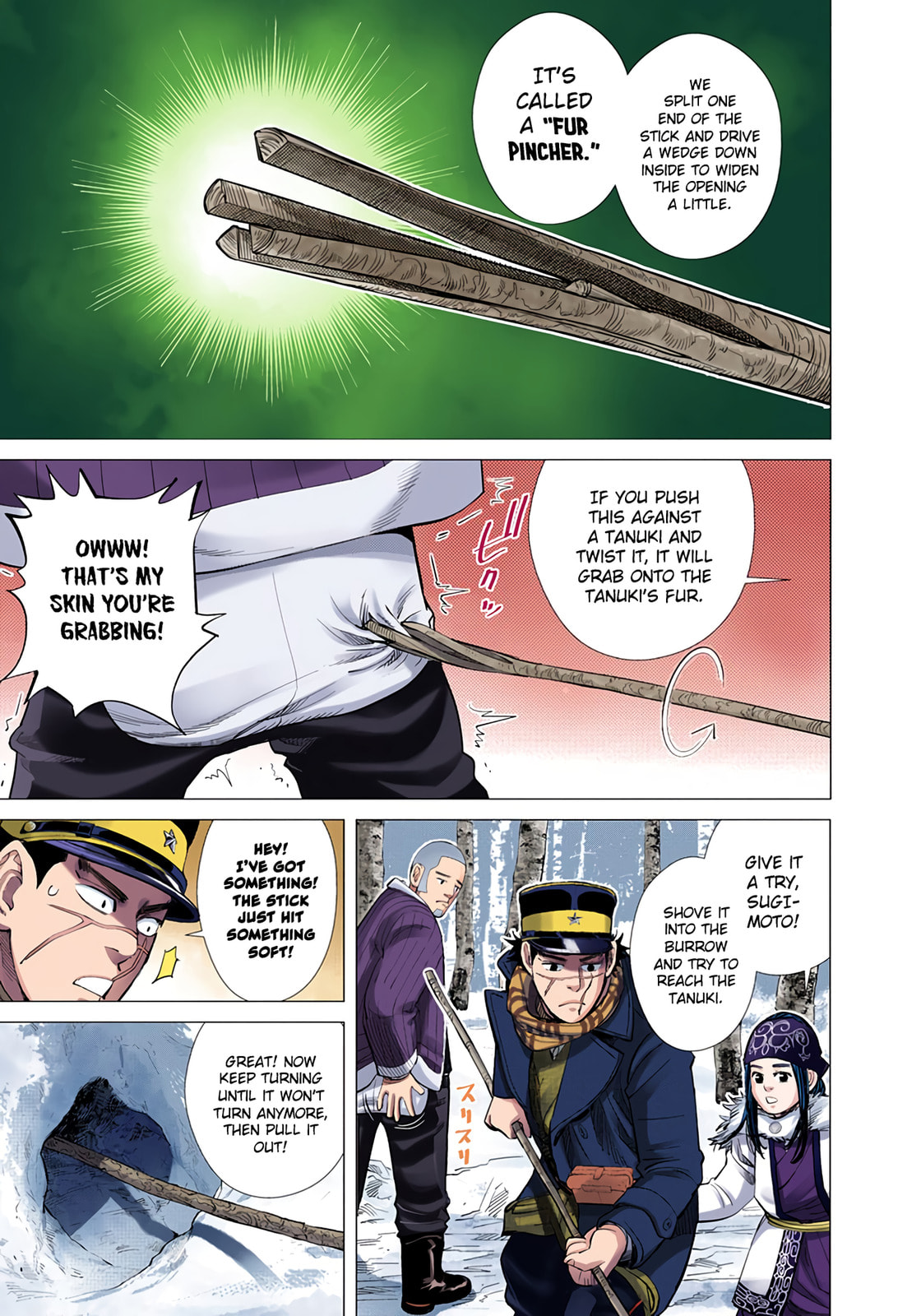 Read Golden Kamuy (Colored) chapter 36 image 6 on Lezhin