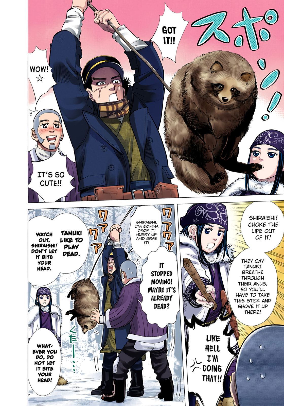 Read Golden Kamuy (Colored) chapter 36 image 7 on Lezhin