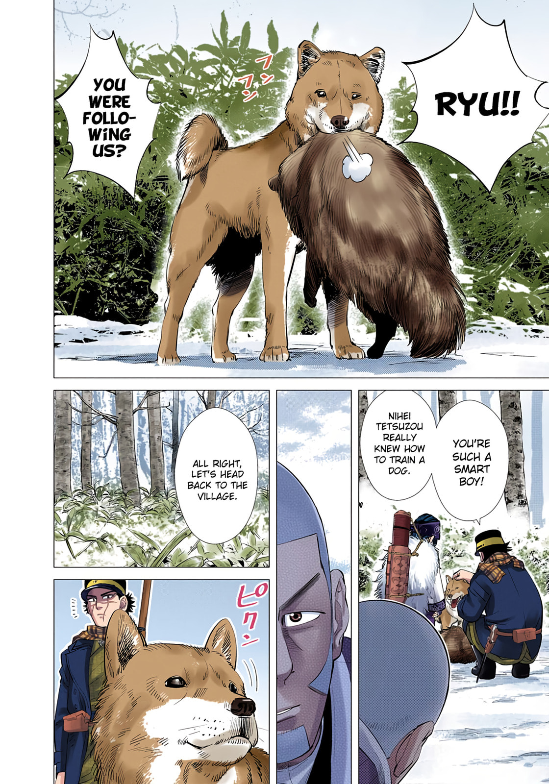 Read Golden Kamuy (Colored) chapter 36 image 9 on Lezhin