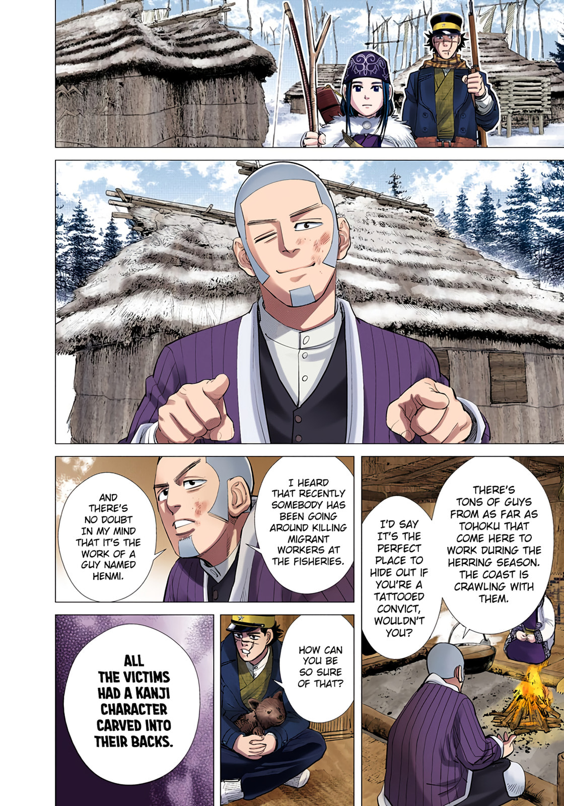 Read Golden Kamuy (Colored) chapter 37 image 14 on Lezhin