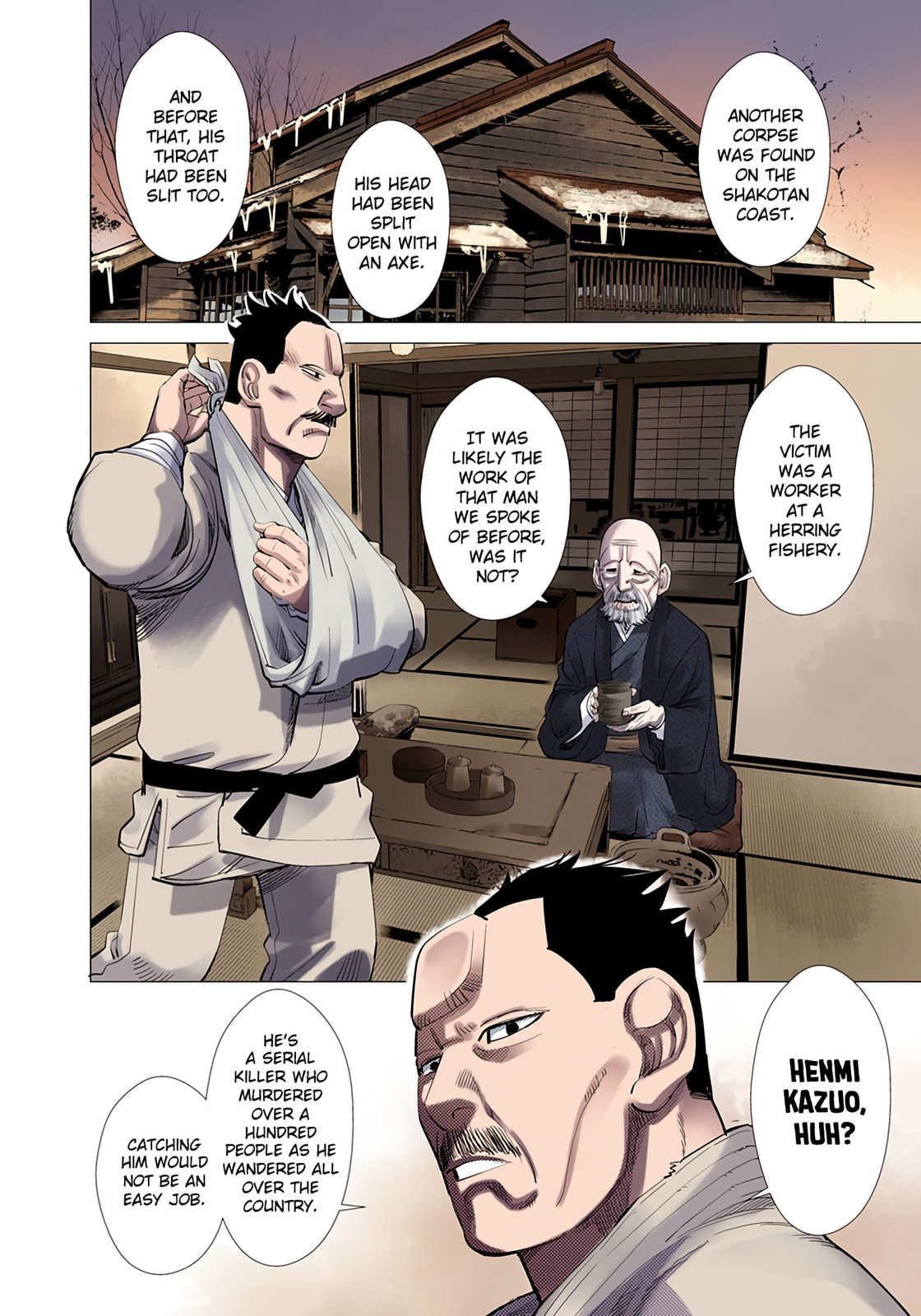 Read Golden Kamuy (Colored) chapter 37 image 2 on Lezhin