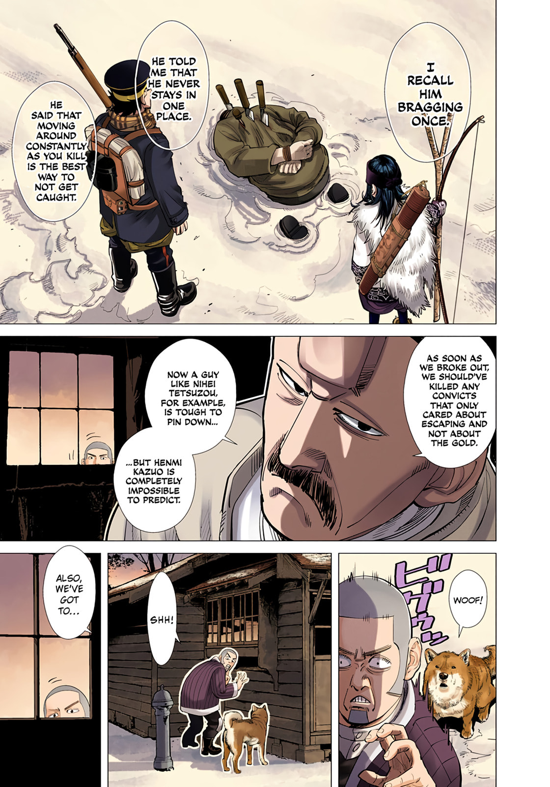 Read Golden Kamuy (Colored) chapter 37 image 3 on Lezhin