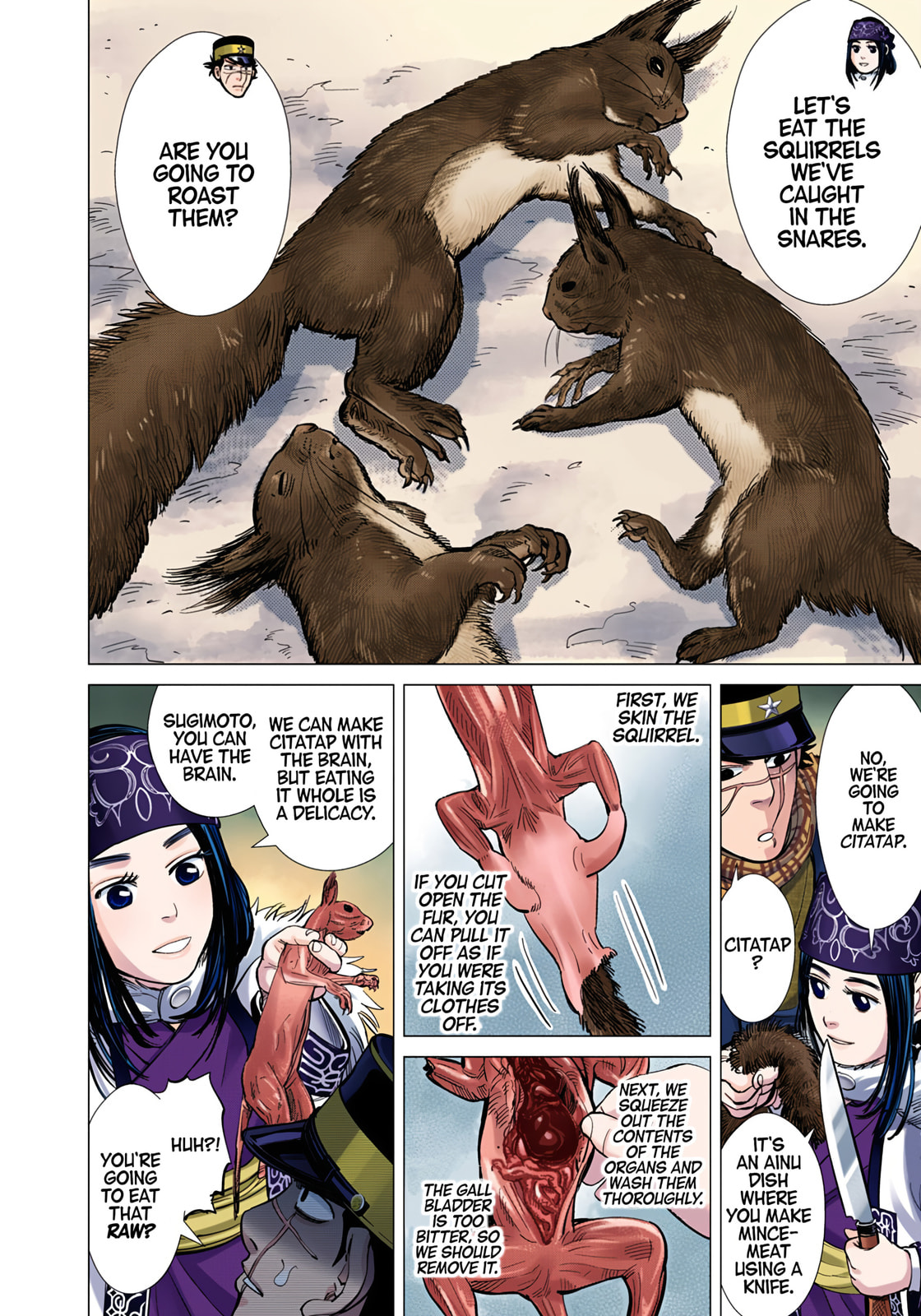 Read Golden Kamuy (Colored) chapter 4 image 10 on Lezhin
