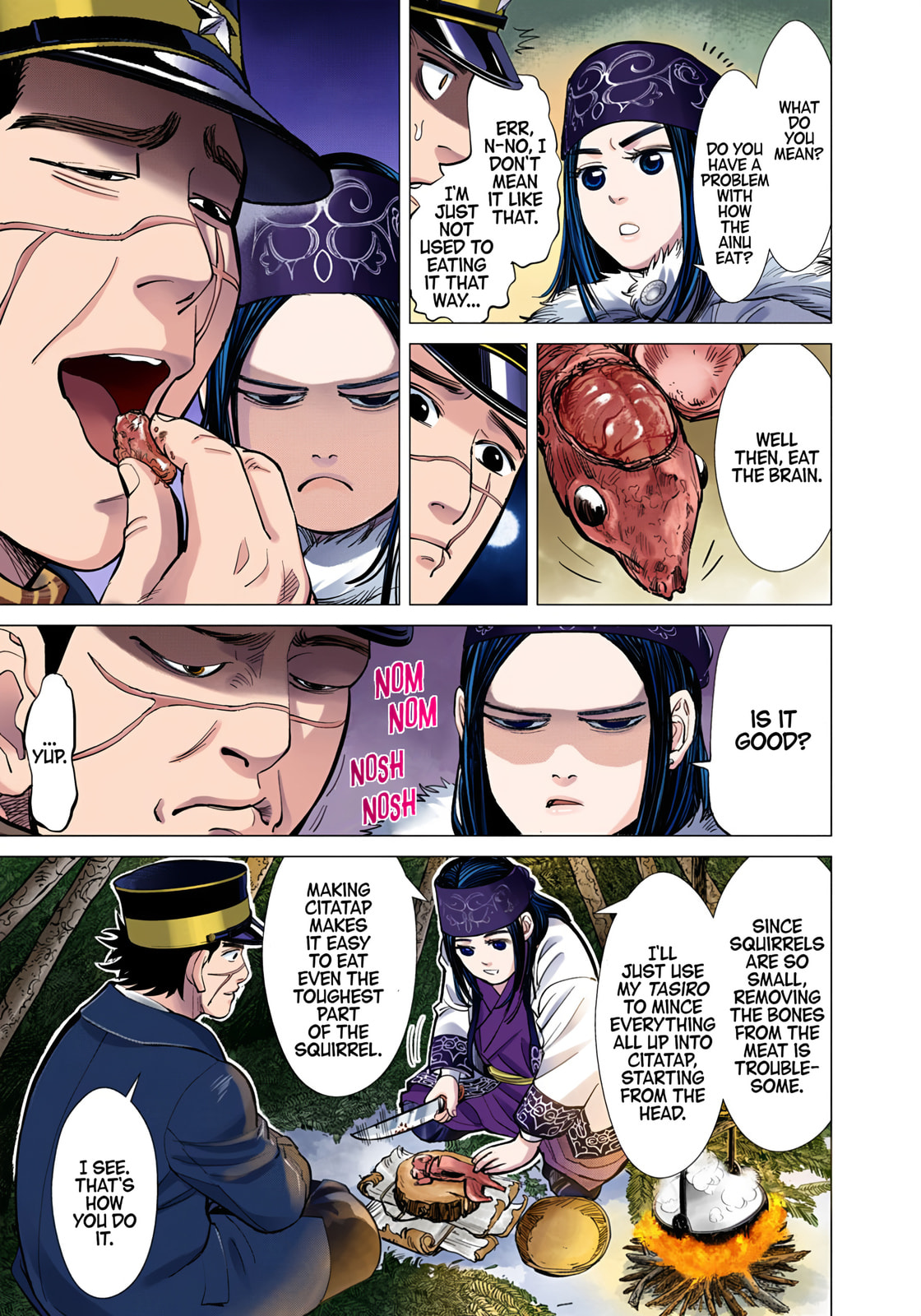 Read Golden Kamuy (Colored) chapter 4 image 11 on Lezhin