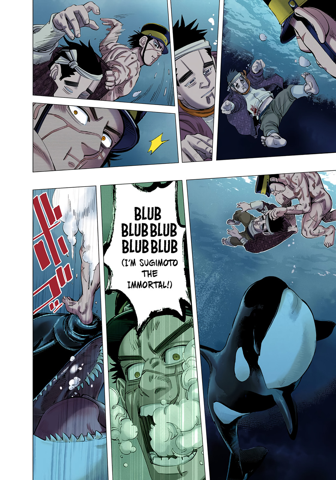 Read Golden Kamuy (Colored) chapter 41 image 12 on Lezhin