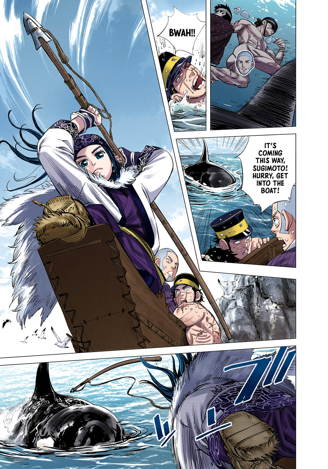 Read Golden Kamuy (Colored) chapter 41 image 13 on Lezhin