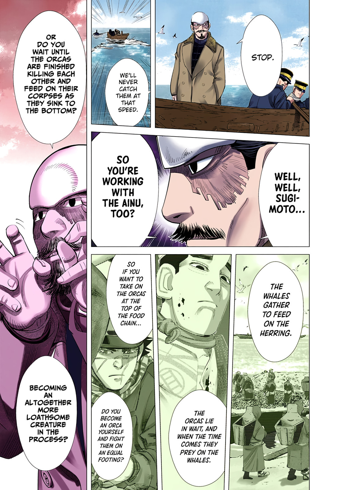 Read Golden Kamuy (Colored) chapter 41 image 15 on Lezhin