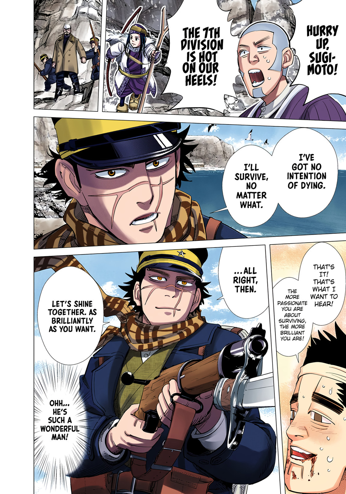 Read Golden Kamuy (Colored) chapter 41 image 2 on Lezhin