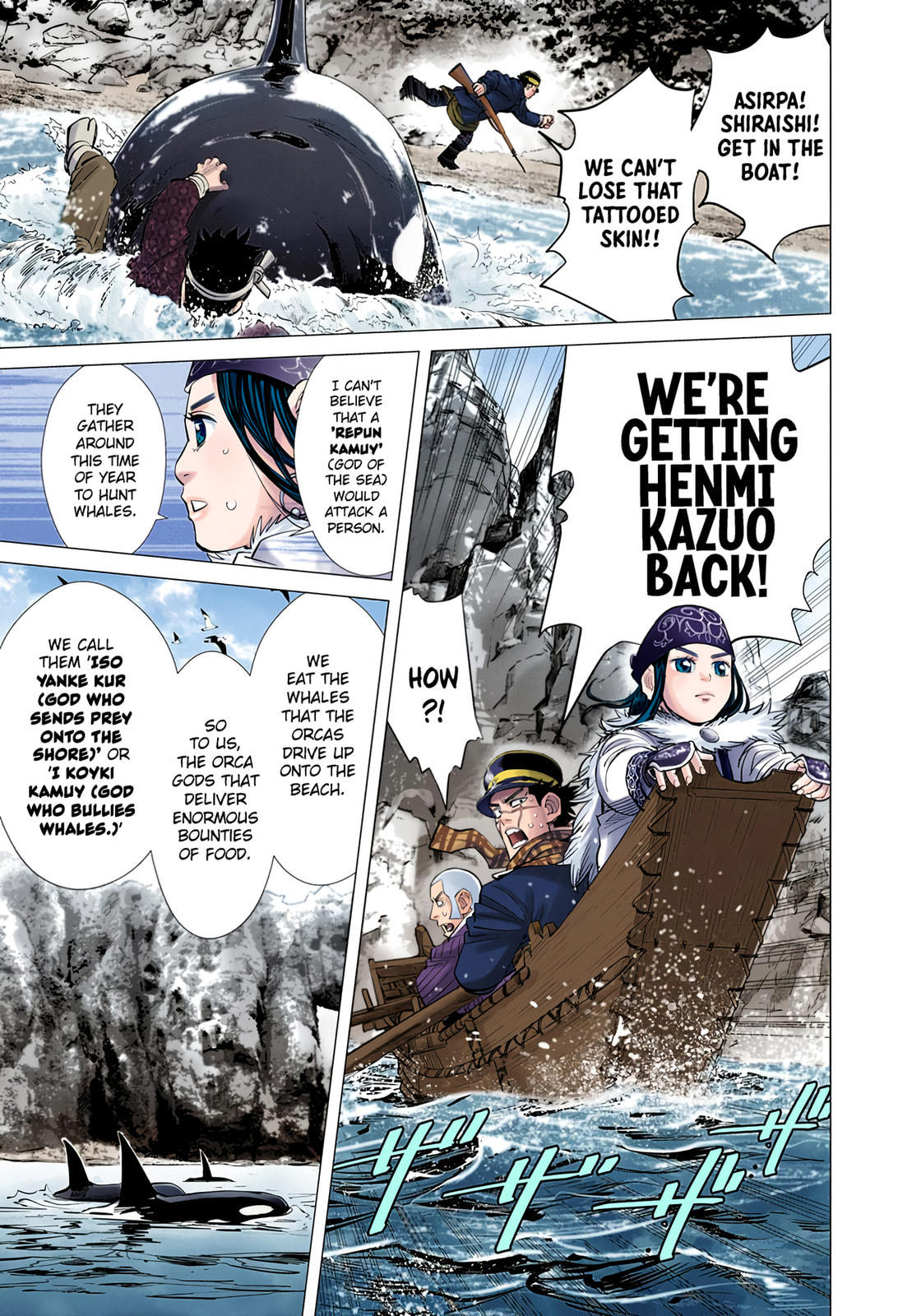 Read Golden Kamuy (Colored) chapter 41 image 8 on Lezhin
