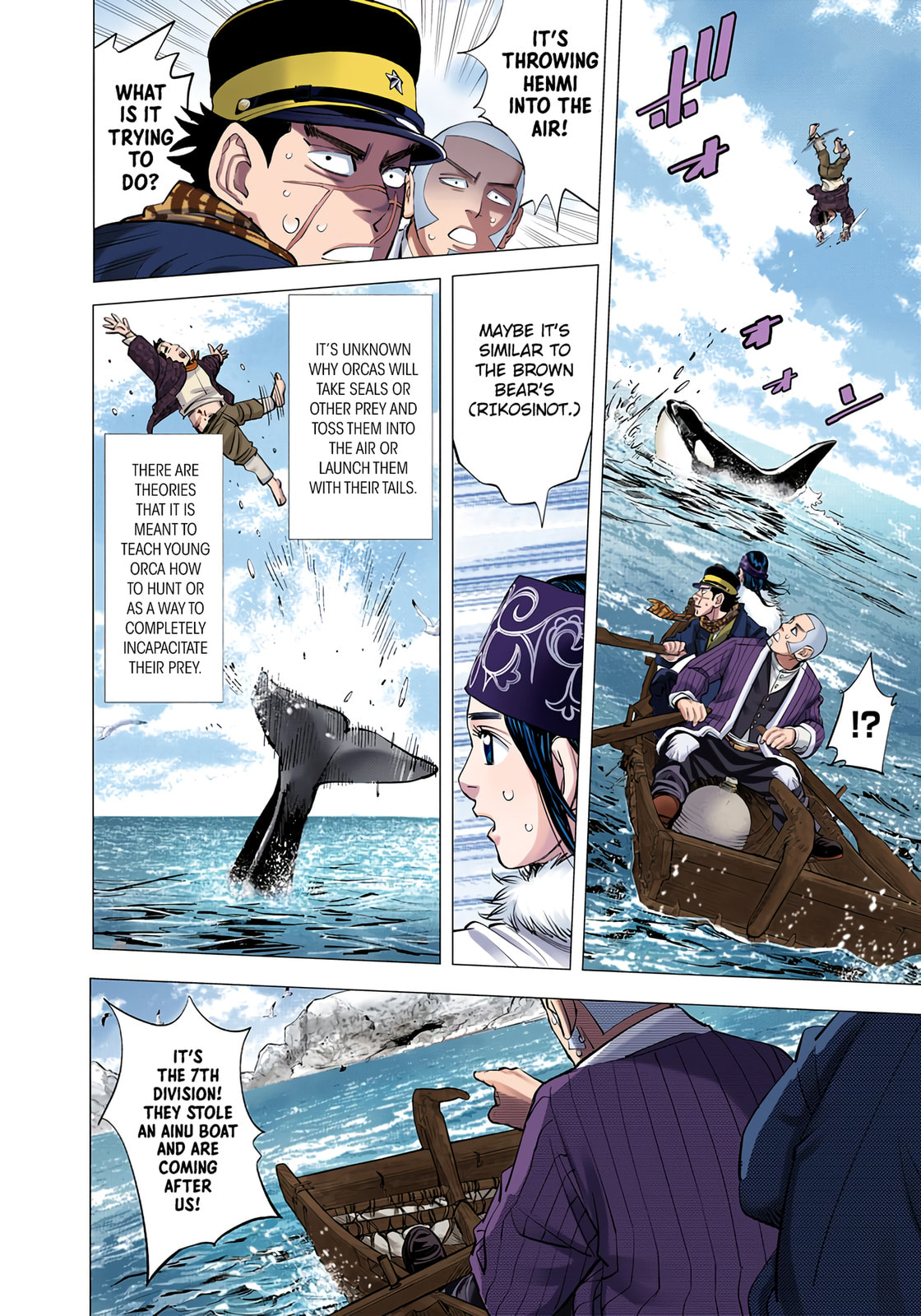 Read Golden Kamuy (Colored) chapter 41 image 9 on Lezhin