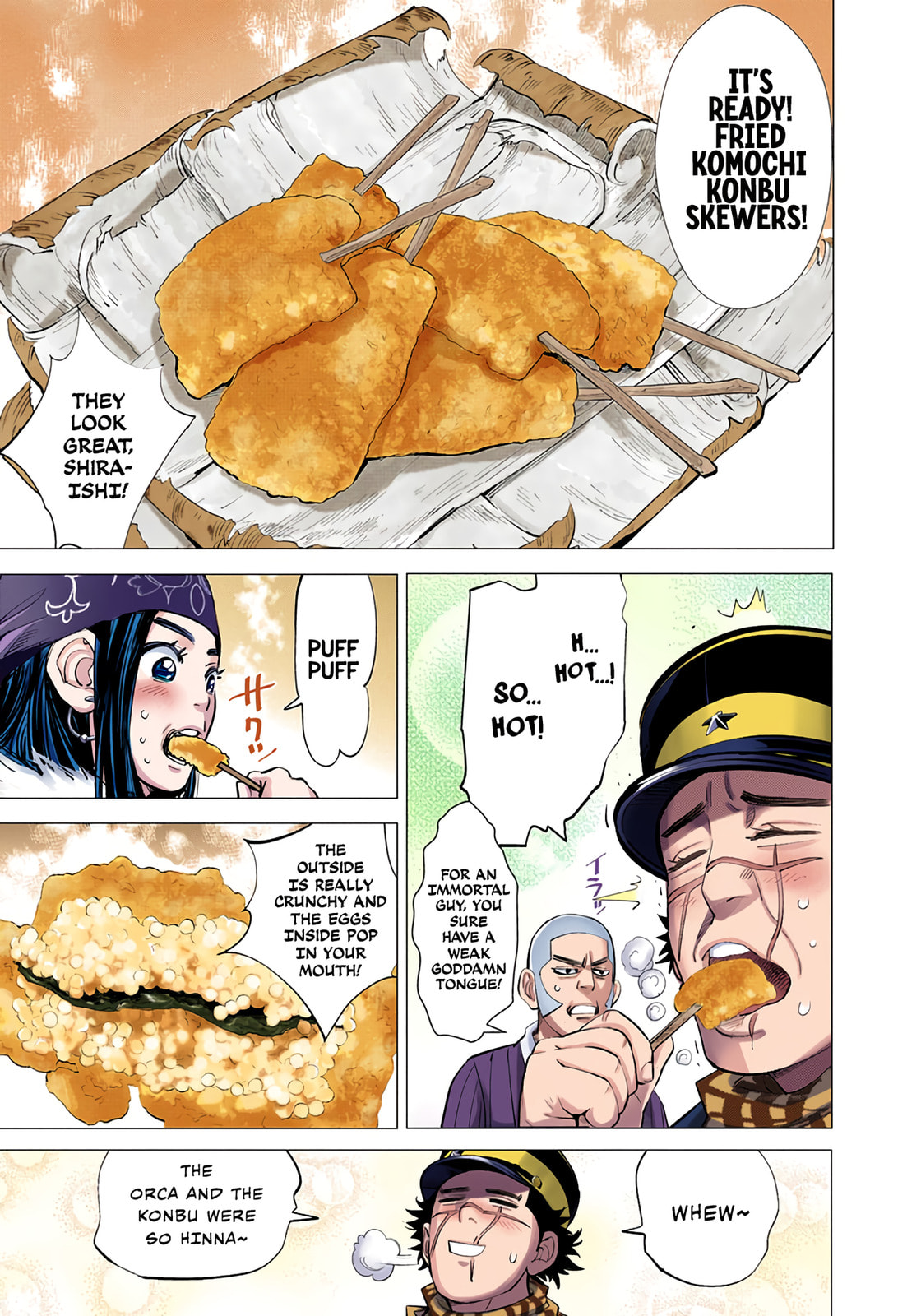 Read Golden Kamuy (Colored) chapter 42 image 10 on Lezhin