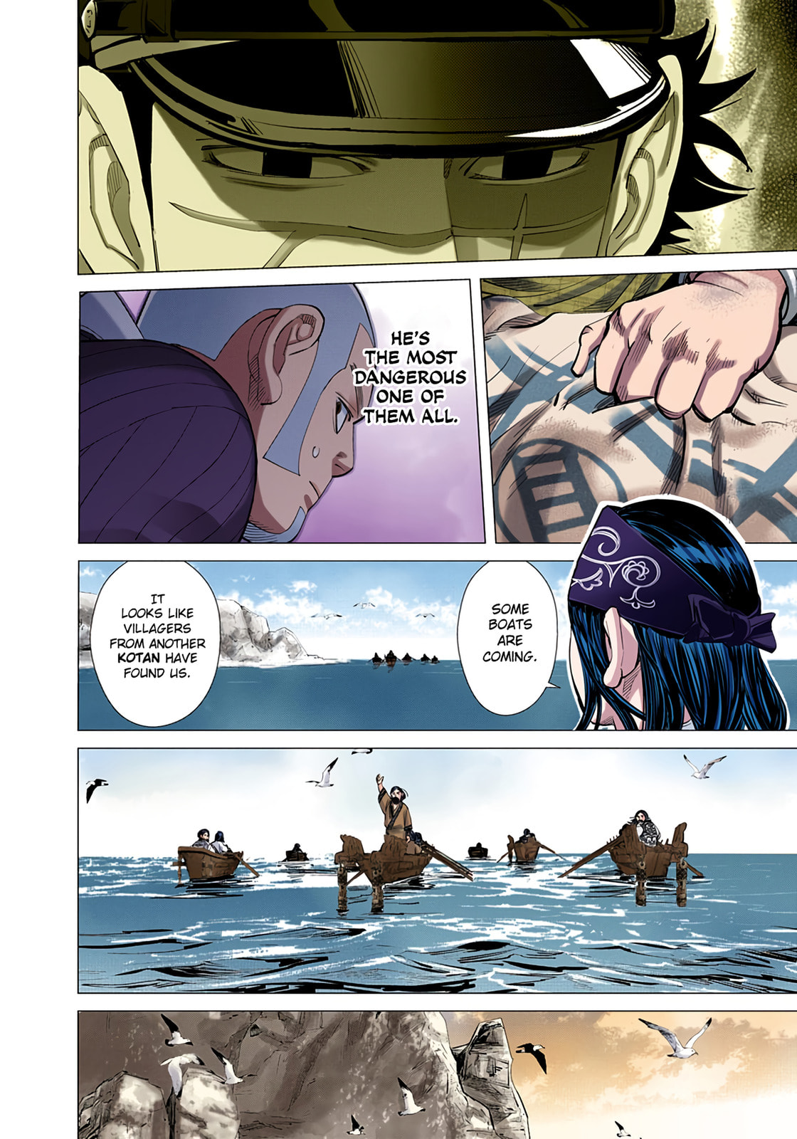 Read Golden Kamuy (Colored) chapter 42 image 3 on Lezhin