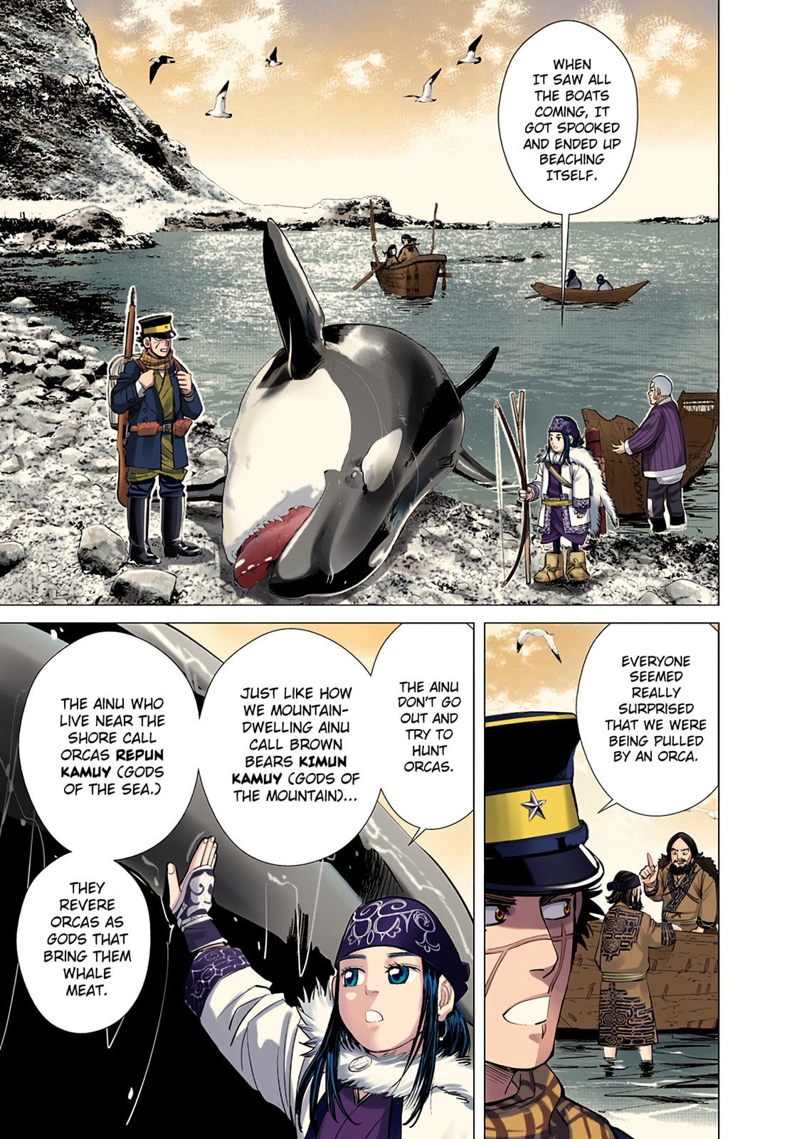 Read Golden Kamuy (Colored) chapter 42 image 4 on Lezhin