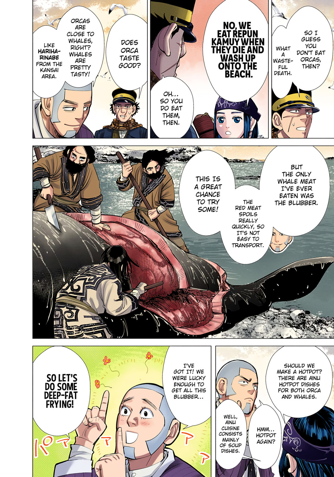 Read Golden Kamuy (Colored) chapter 42 image 5 on Lezhin