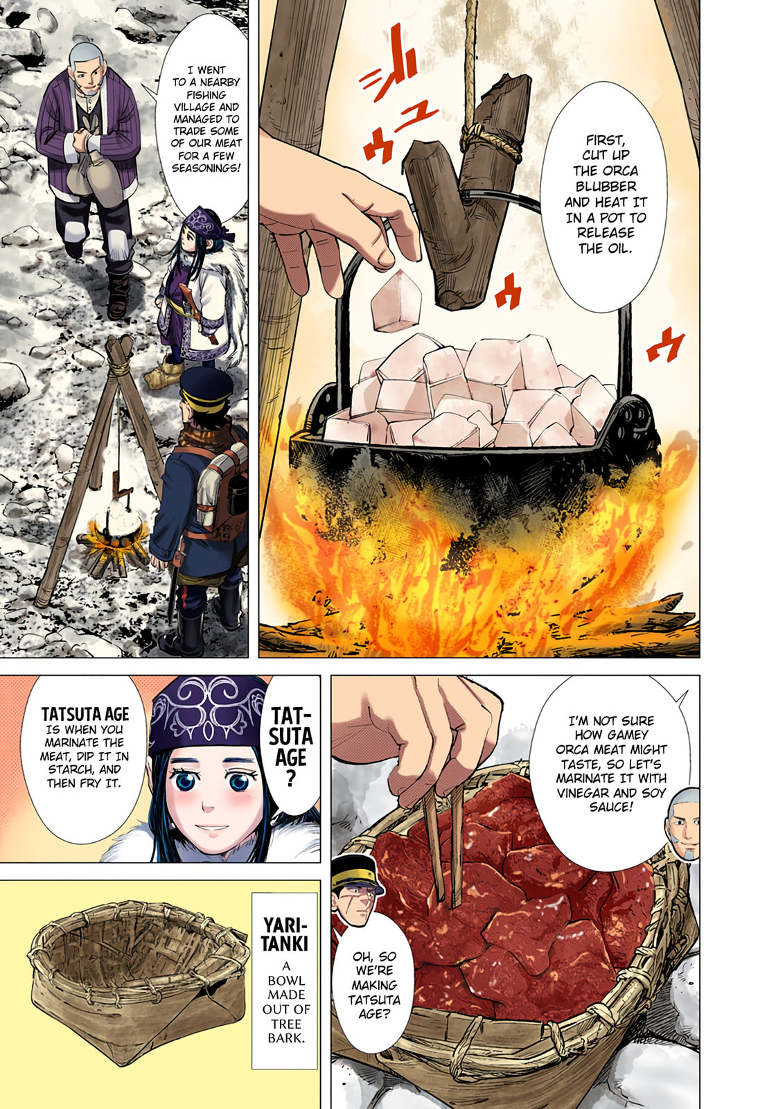 Read Golden Kamuy (Colored) chapter 42 image 6 on Lezhin