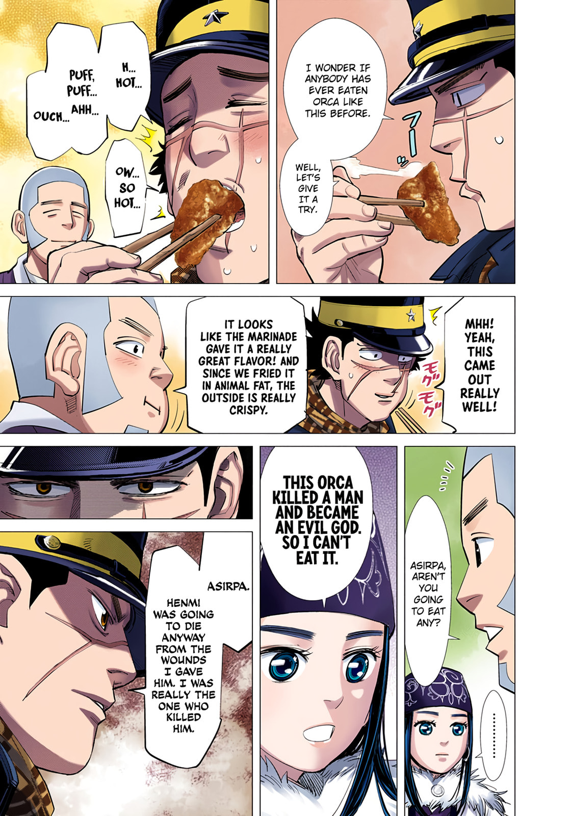 Read Golden Kamuy (Colored) chapter 42 image 8 on Lezhin
