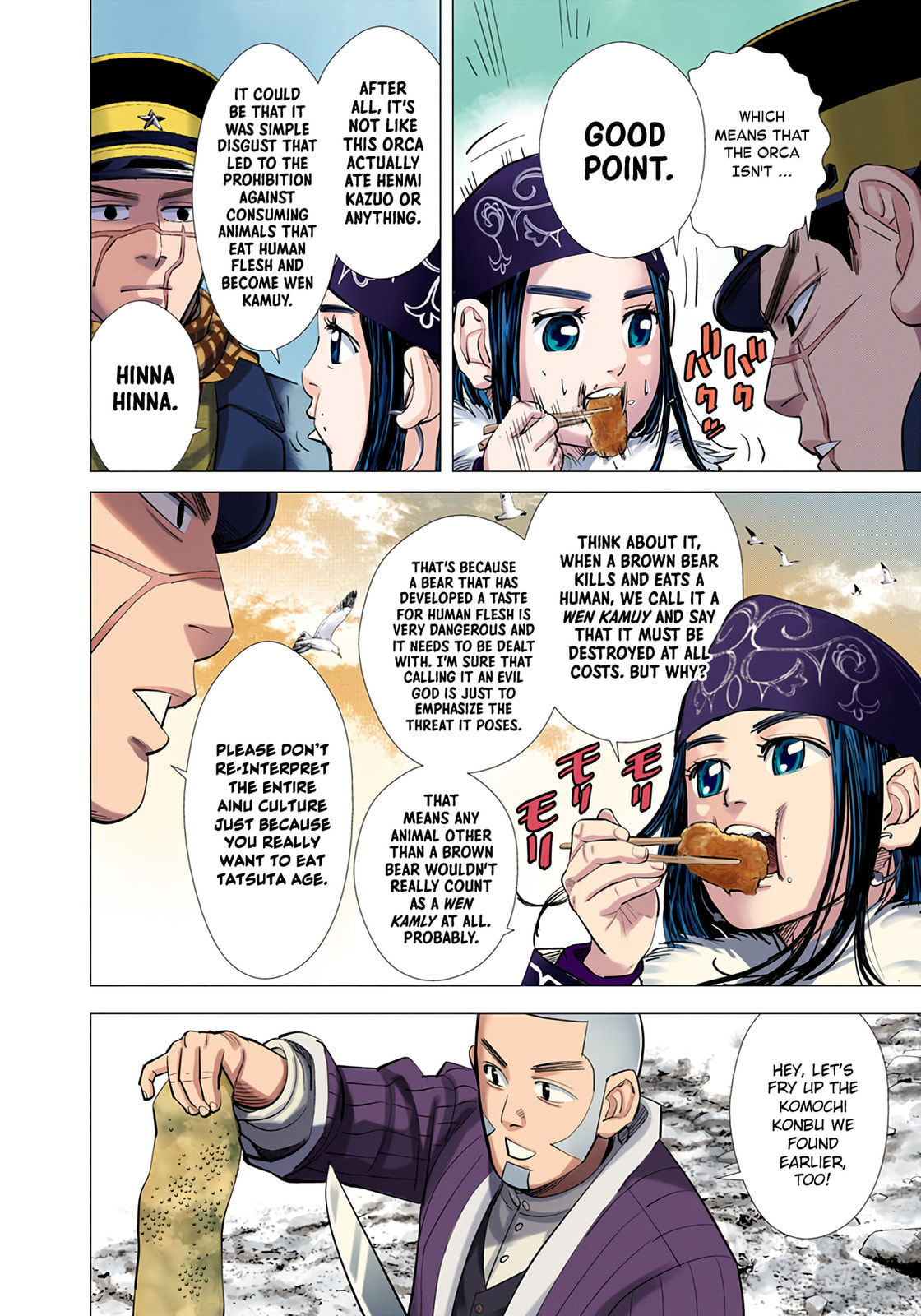 Read Golden Kamuy (Colored) chapter 42 image 9 on Lezhin