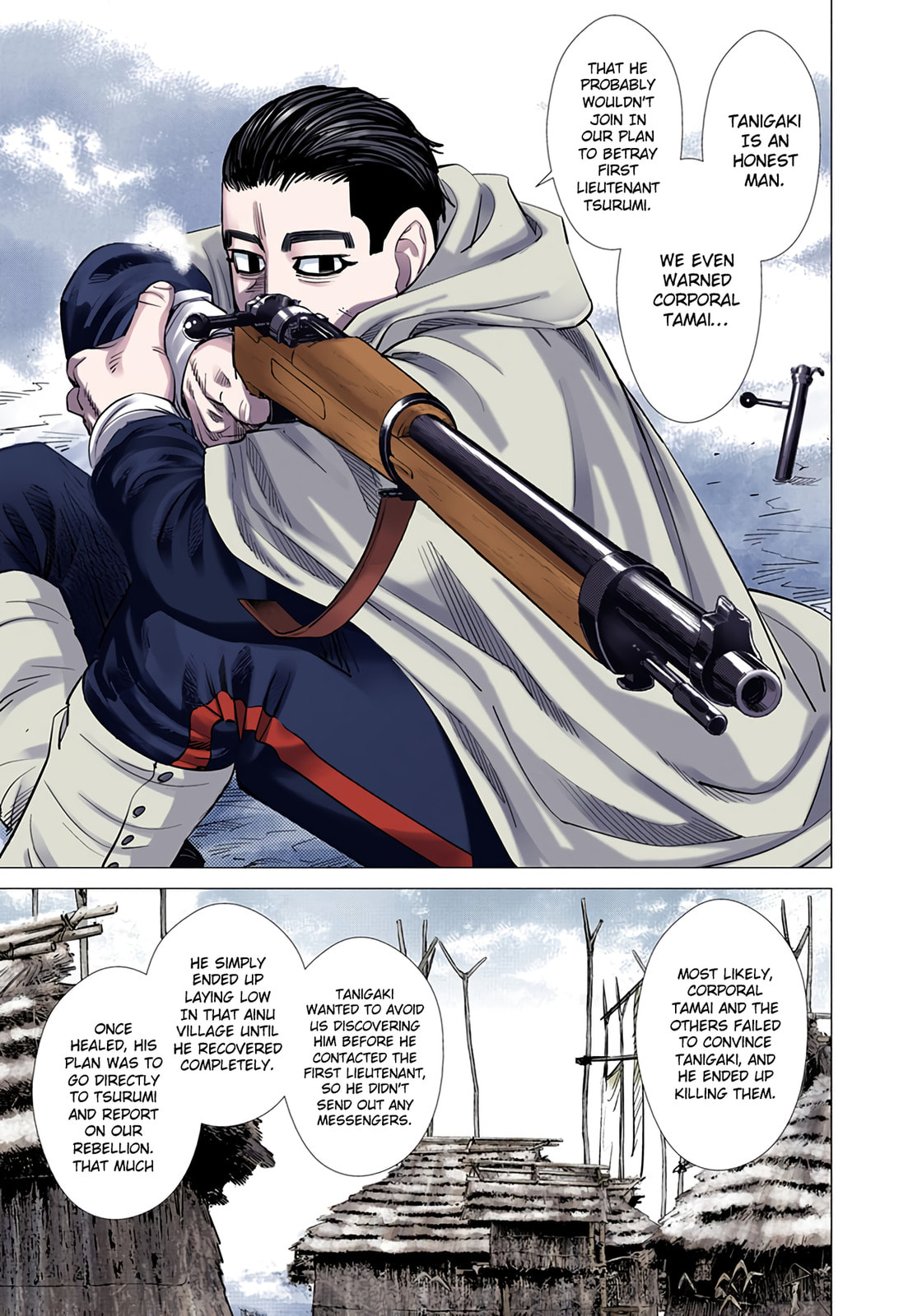 Read Golden Kamuy (Colored) chapter 43 image 11 on Lezhin