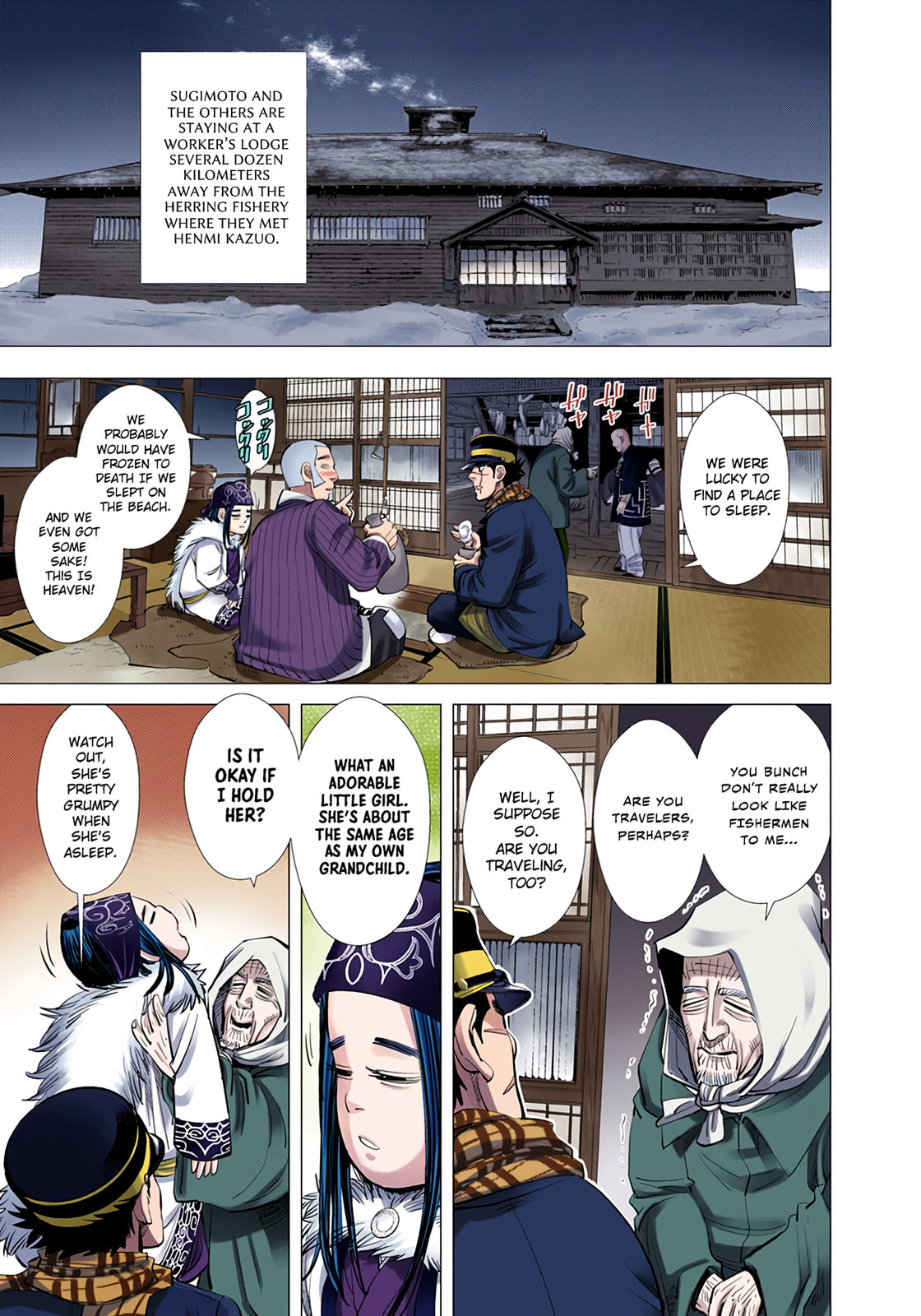 Read Golden Kamuy (Colored) chapter 43 image 13 on Lezhin