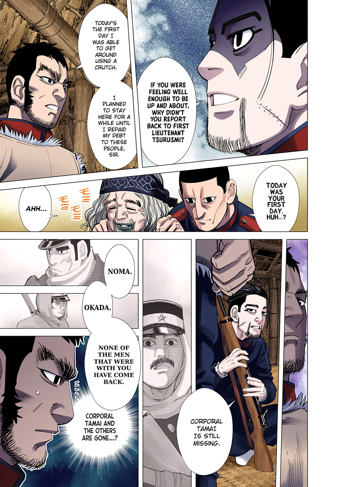 Read Golden Kamuy (Colored) chapter 43 image 2 on Lezhin