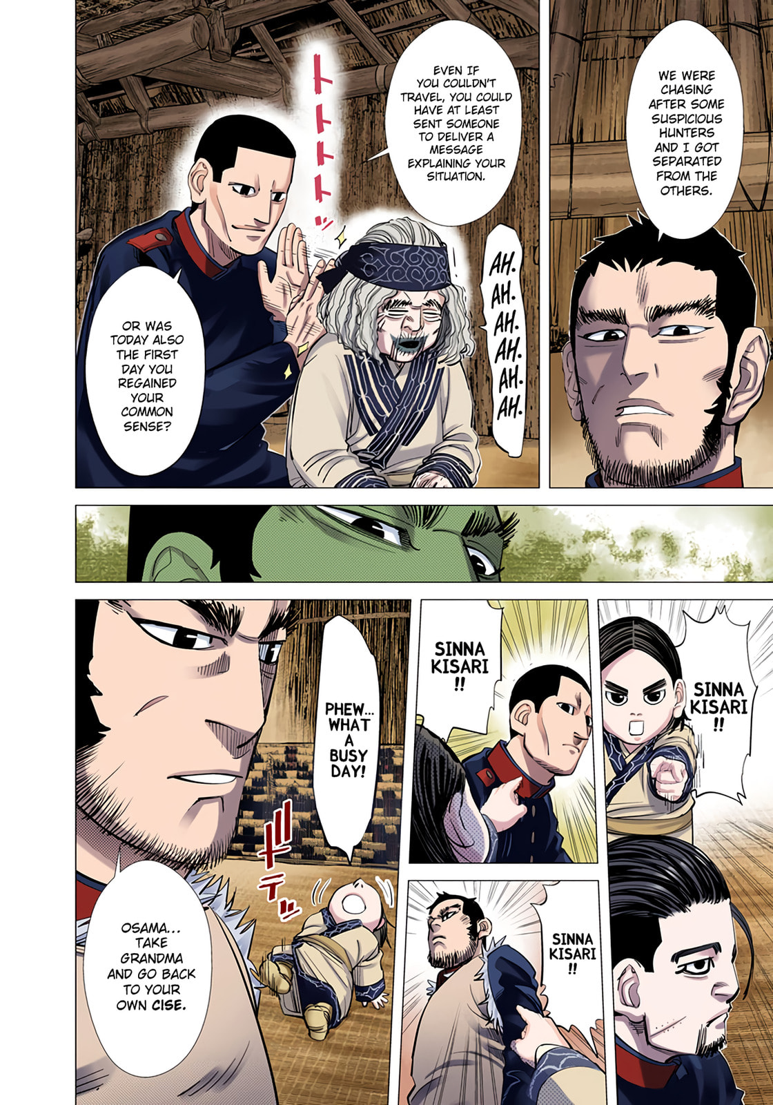 Read Golden Kamuy (Colored) chapter 43 image 3 on Lezhin