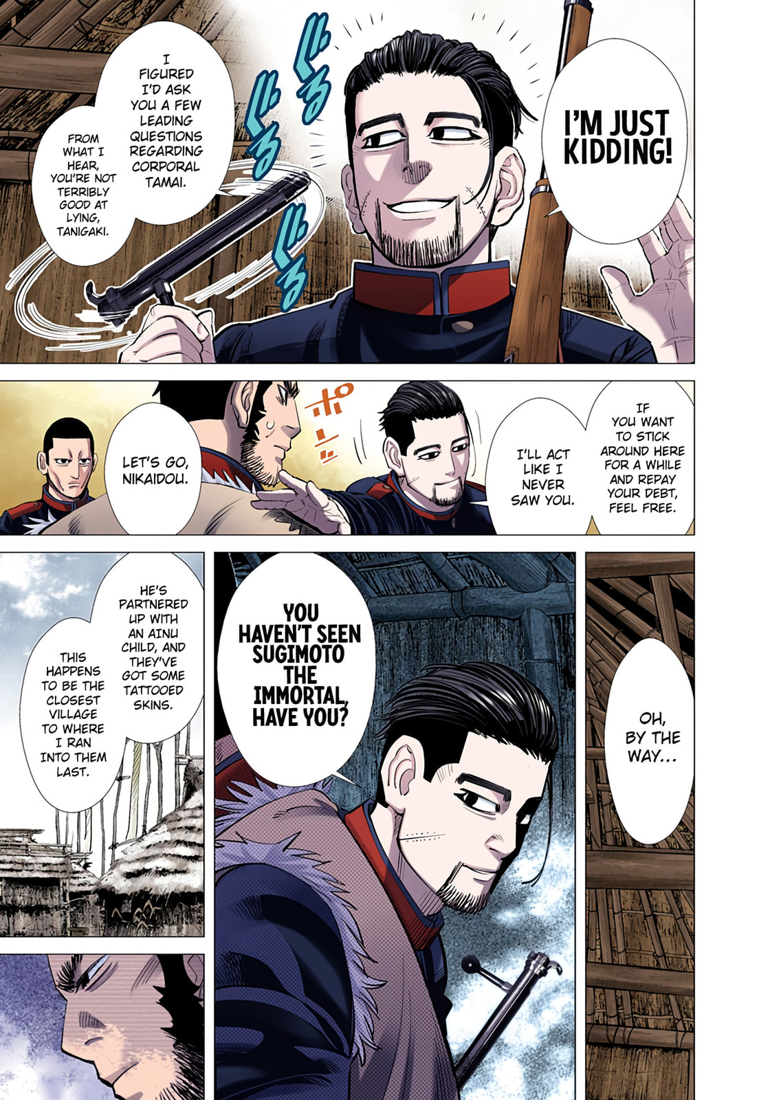 Read Golden Kamuy (Colored) chapter 43 image 6 on Lezhin
