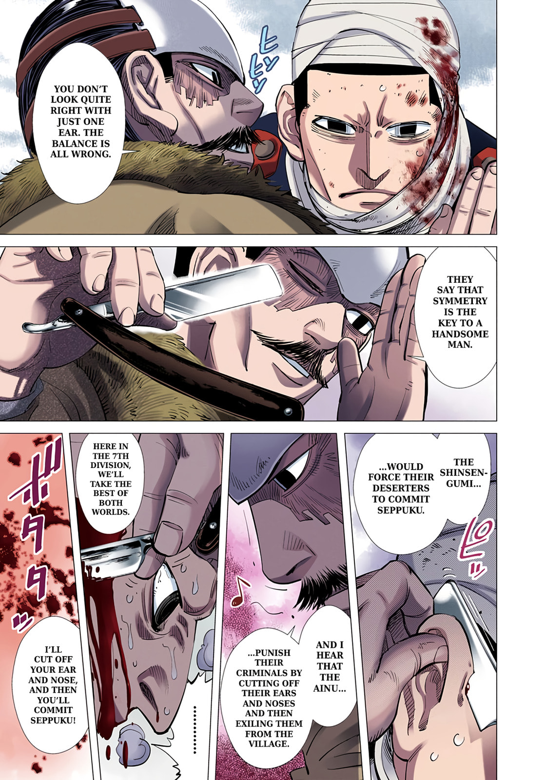 Read Golden Kamuy (Colored) chapter 46 image 11 on Lezhin