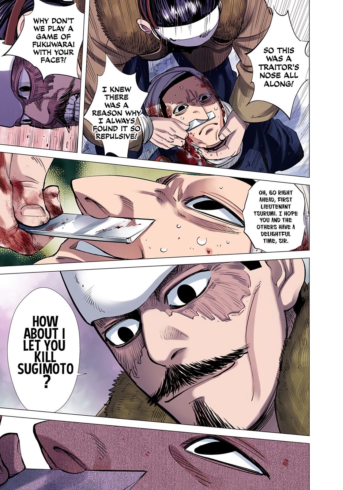 Read Golden Kamuy (Colored) chapter 46 image 13 on Lezhin