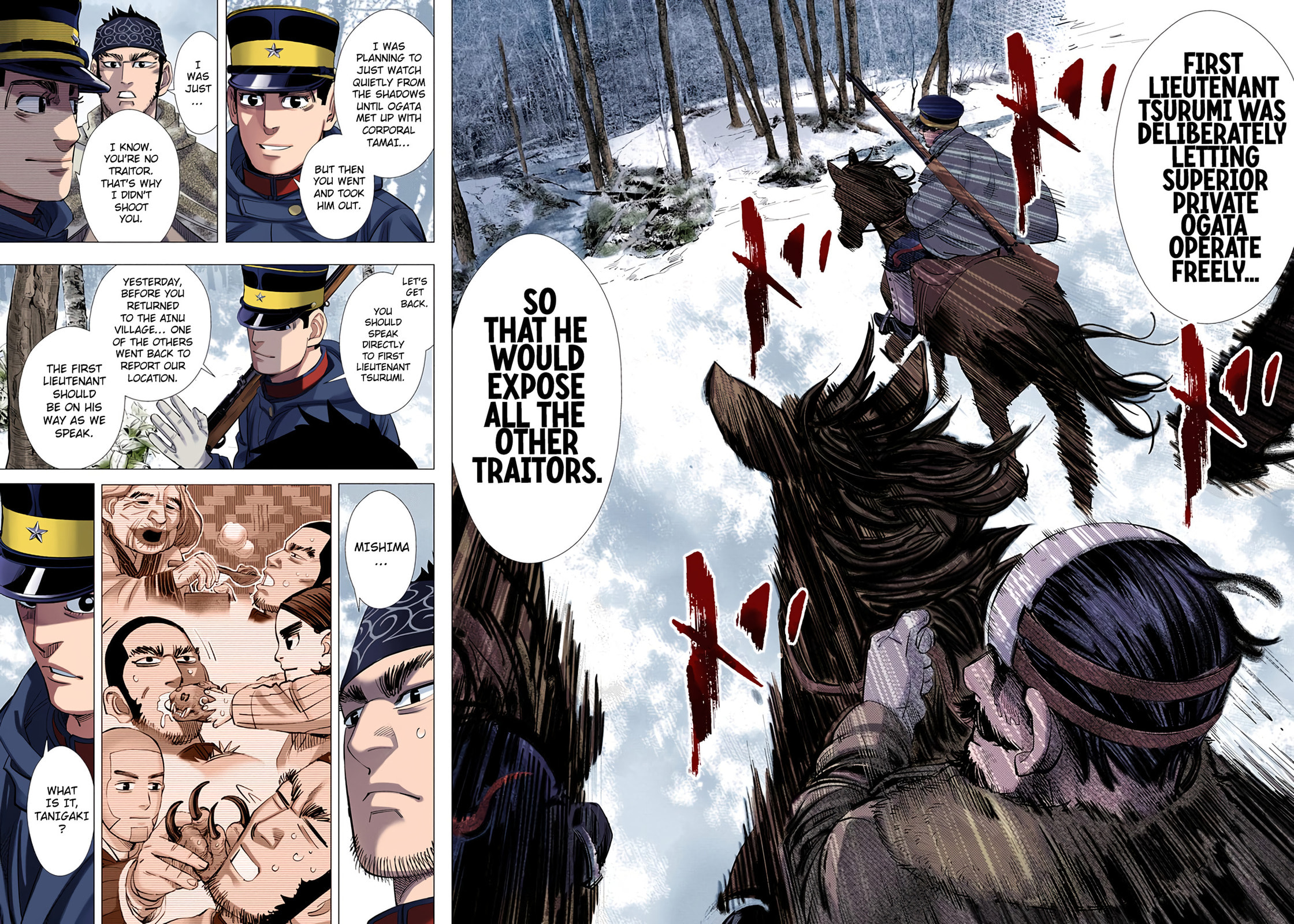 Read Golden Kamuy (Colored) chapter 46 image 3 on Lezhin