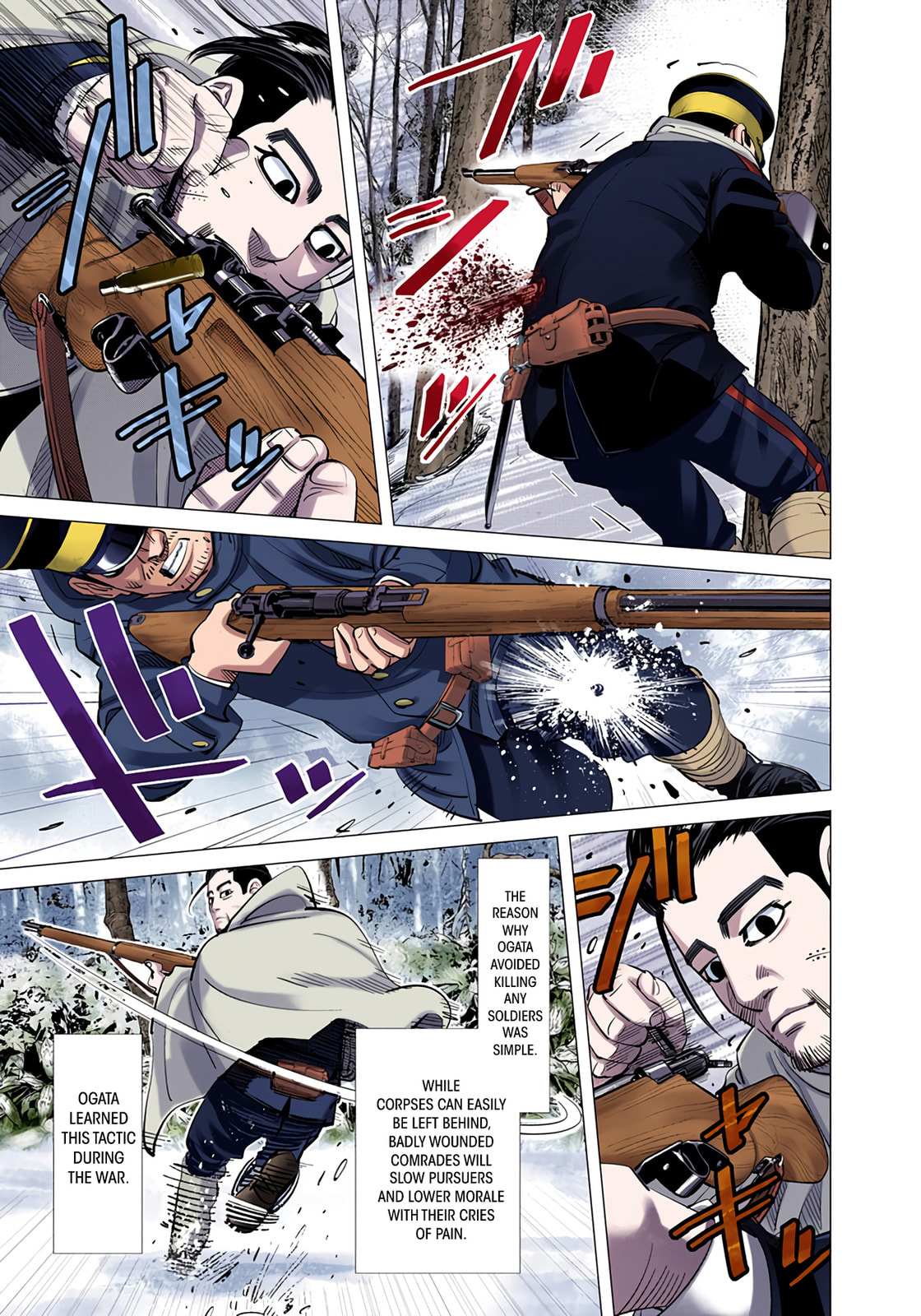 Read Golden Kamuy (Colored) chapter 46 image 9 on Lezhin