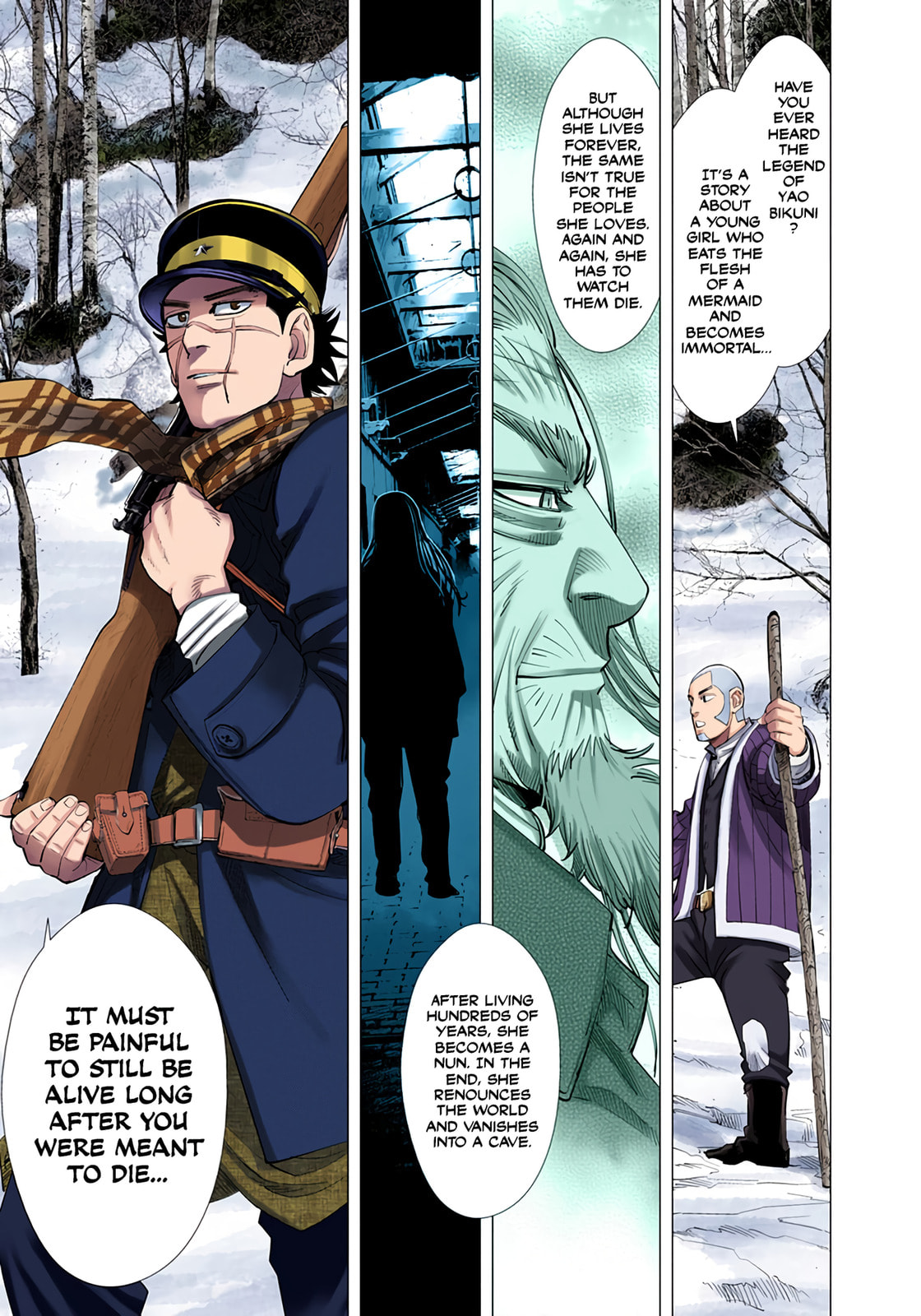 Read Golden Kamuy (Colored) chapter 47 image 2 on Lezhin