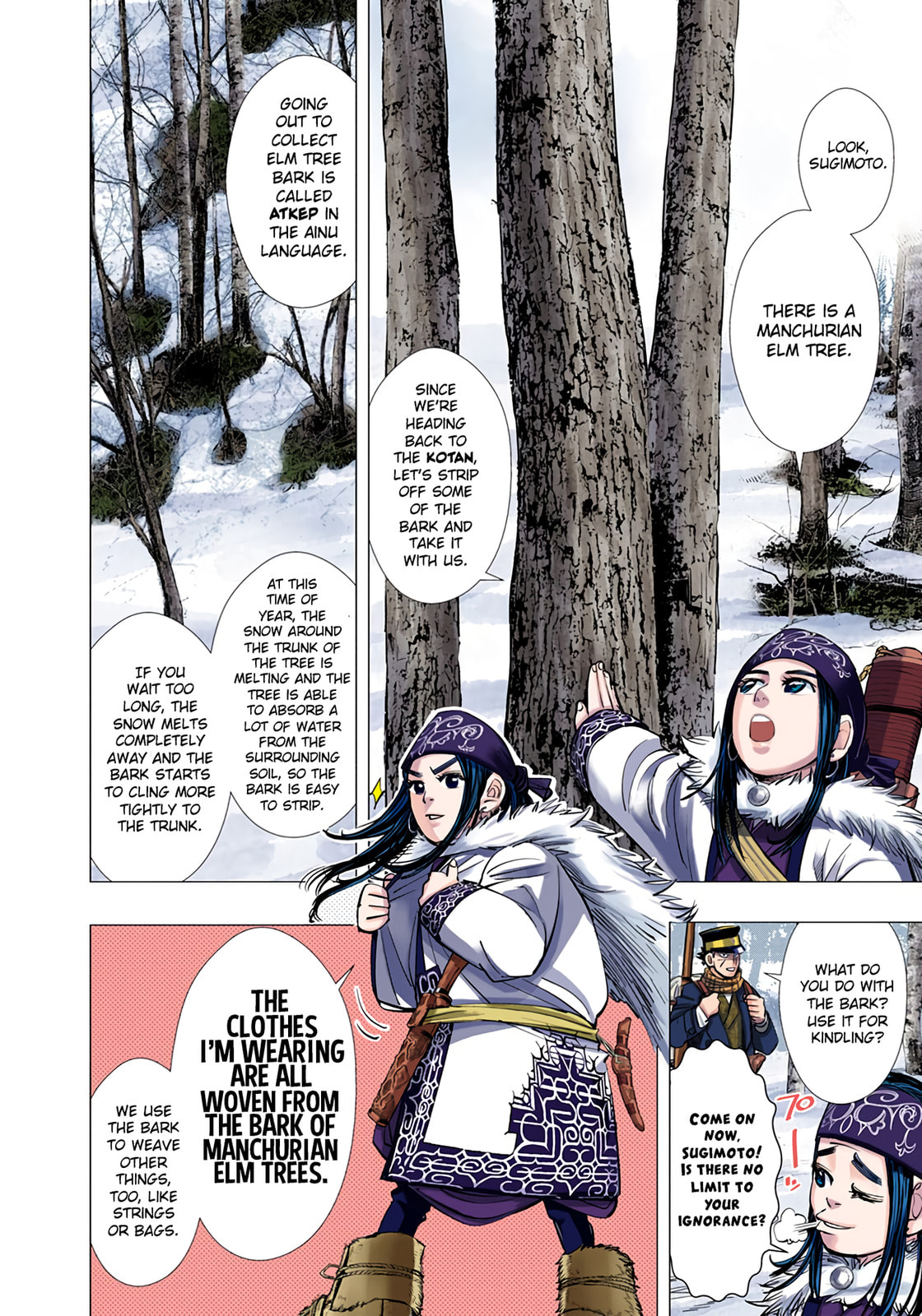 Read Golden Kamuy (Colored) chapter 47 image 3 on Lezhin