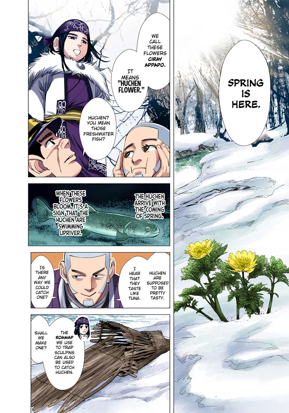Read Golden Kamuy (Colored) chapter 47 image 6 on Lezhin