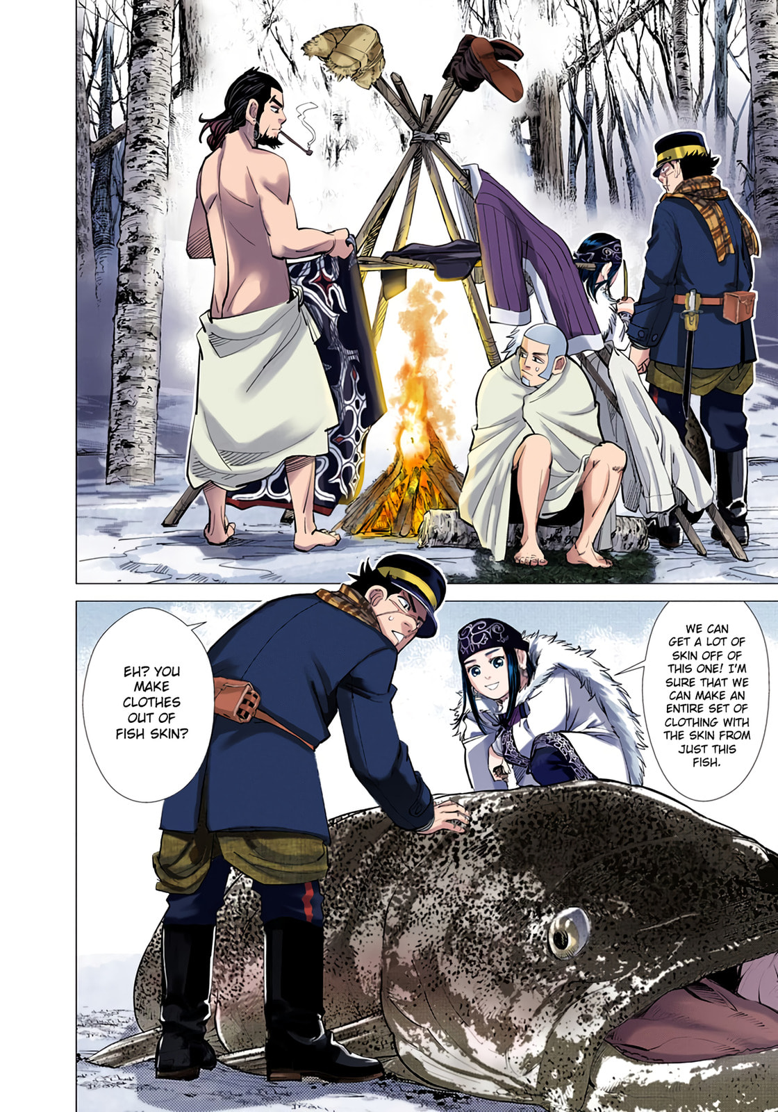 Read Golden Kamuy (Colored) chapter 48 image 1 on Lezhin