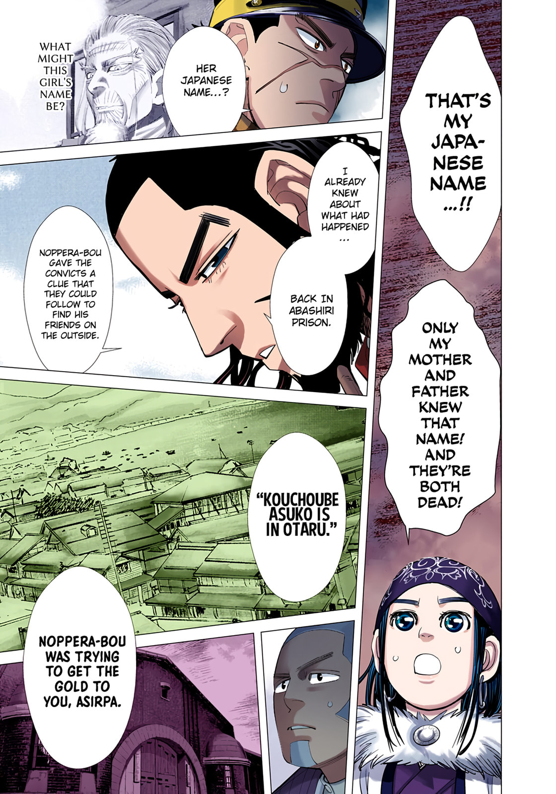 Read Golden Kamuy (Colored) chapter 48 image 12 on Lezhin