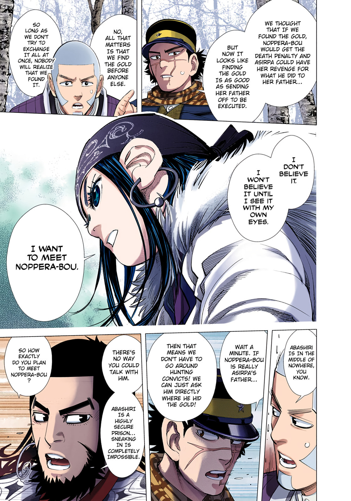 Read Golden Kamuy (Colored) chapter 48 image 16 on Lezhin