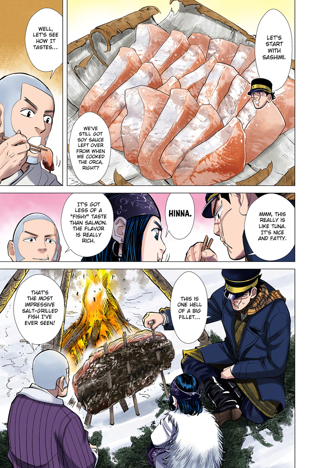 Read Golden Kamuy (Colored) chapter 48 image 4 on Lezhin