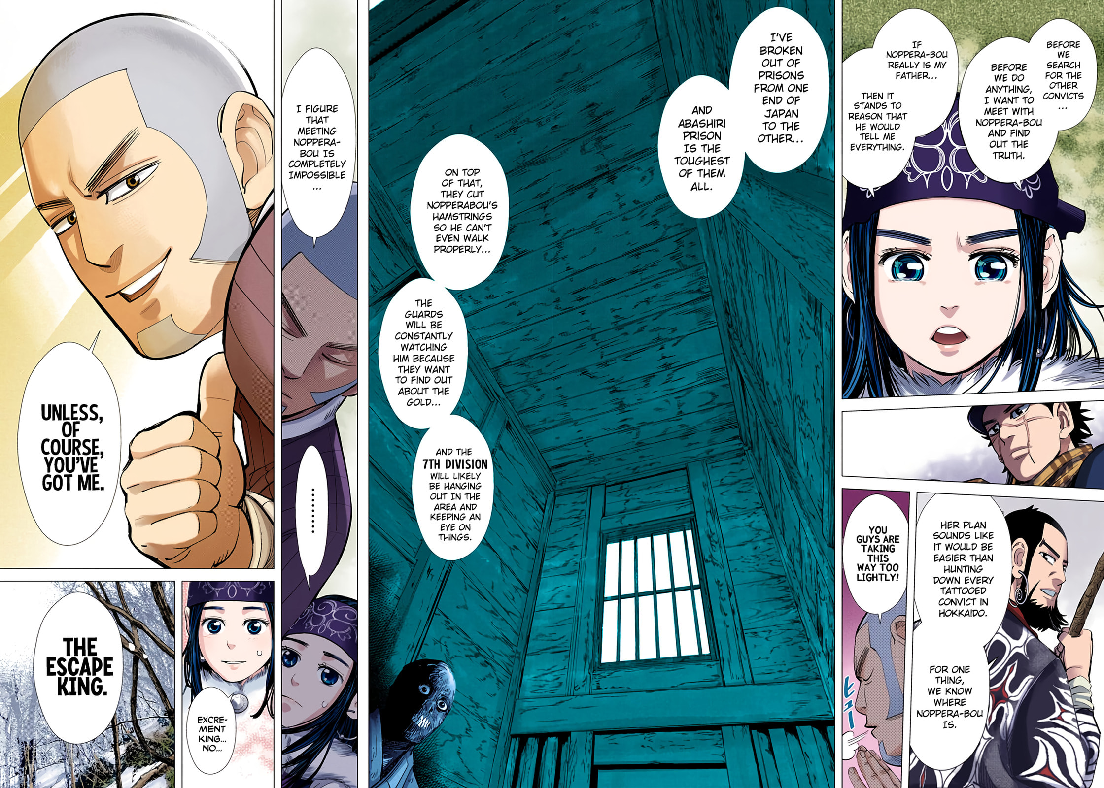 Read Golden Kamuy (Colored) chapter 49 image 10 on Lezhin