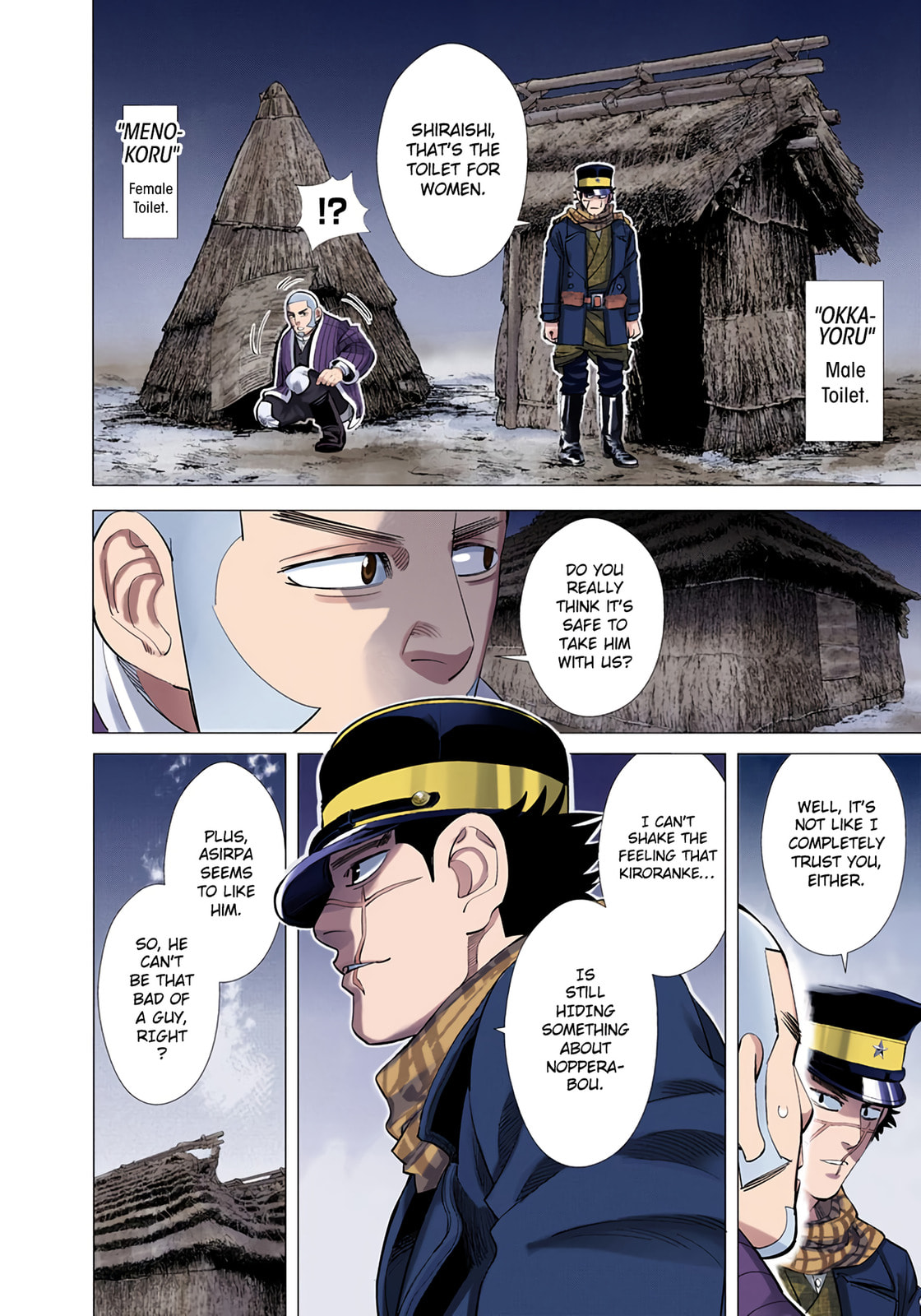 Read Golden Kamuy (Colored) chapter 49 image 13 on Lezhin