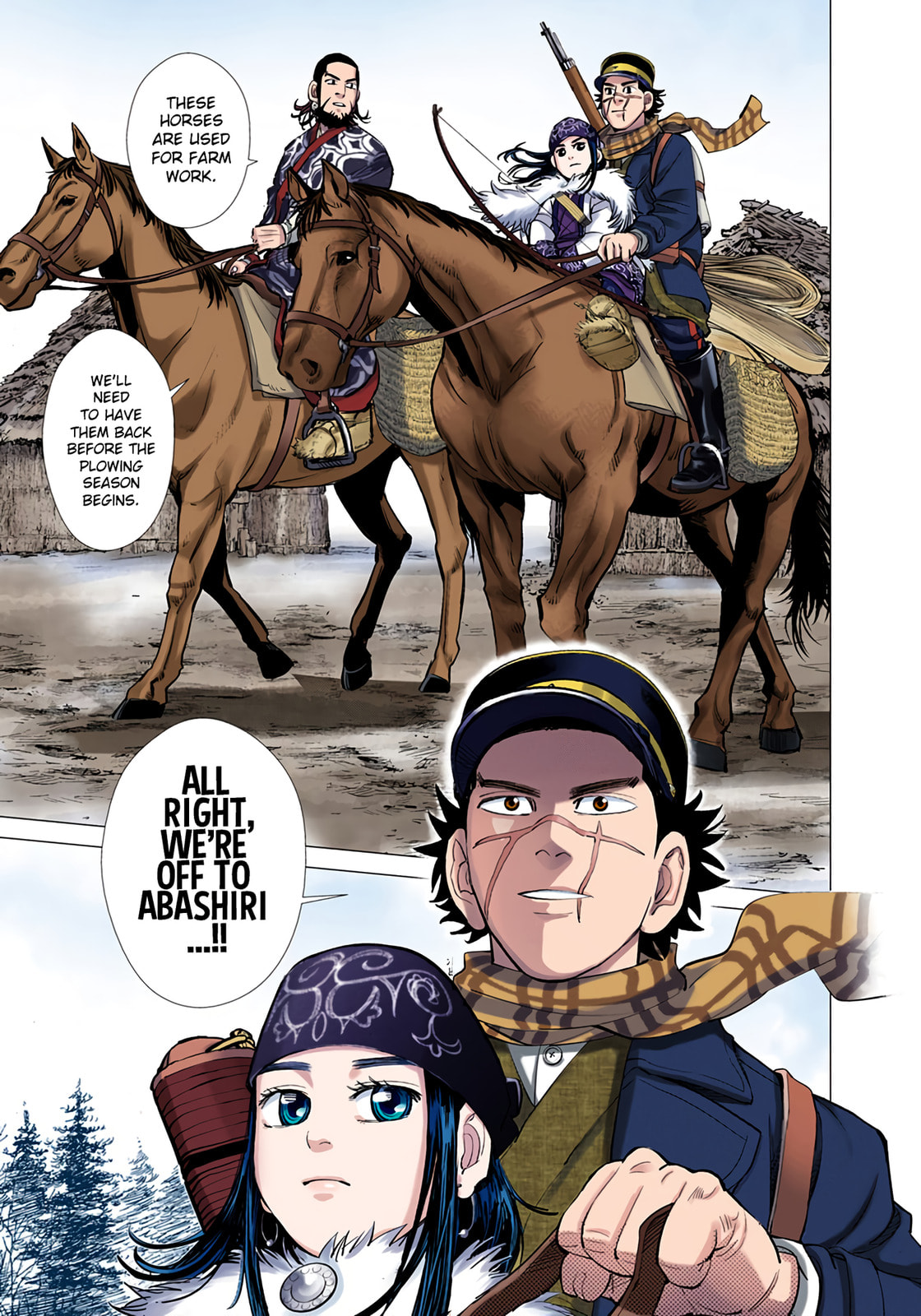 Read Golden Kamuy (Colored) chapter 49 image 14 on Lezhin