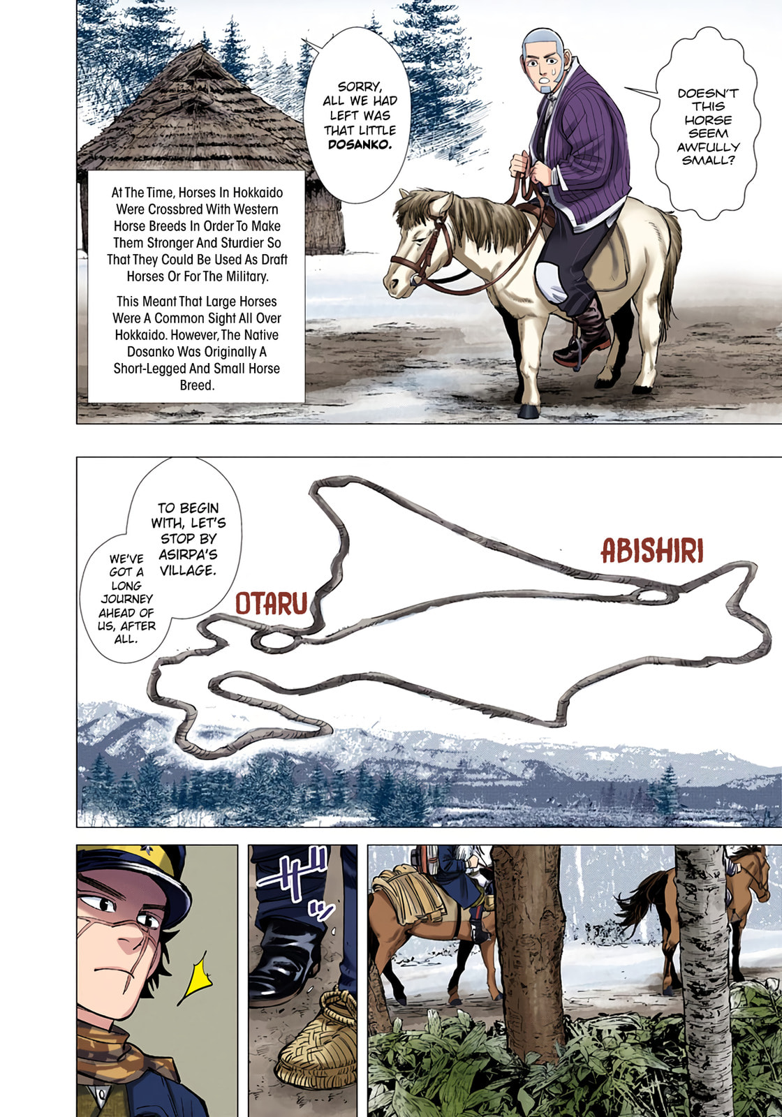 Read Golden Kamuy (Colored) chapter 49 image 15 on Lezhin