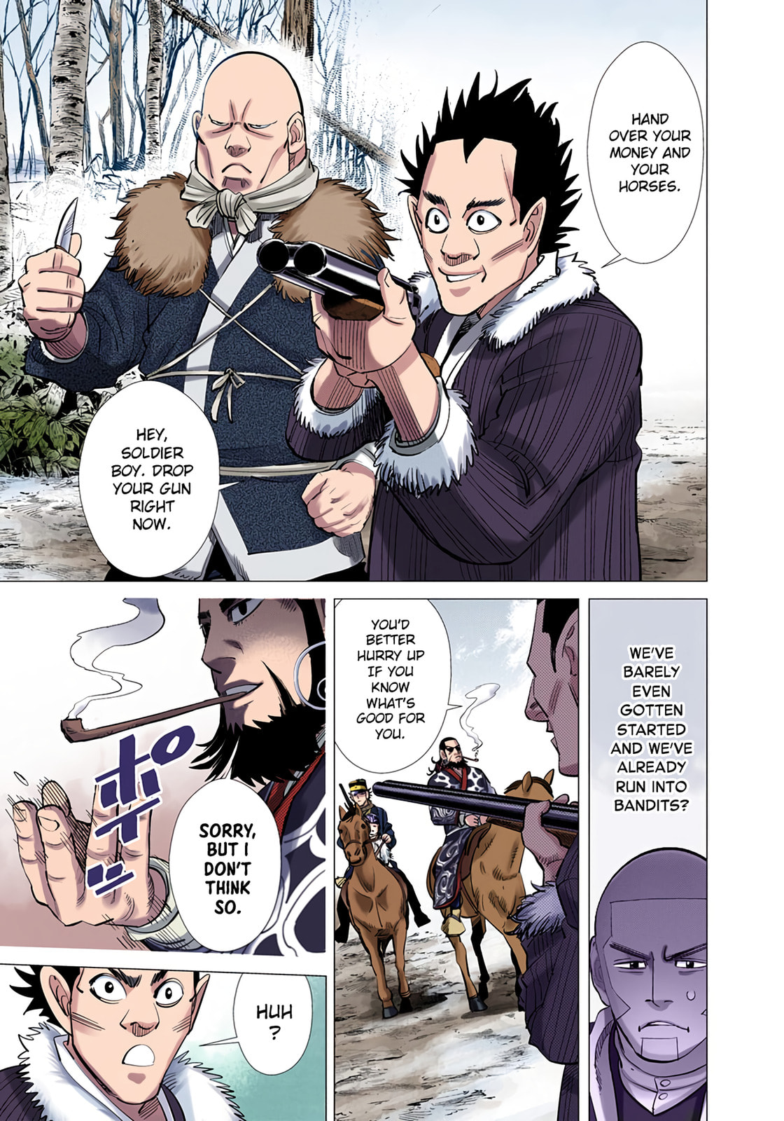 Read Golden Kamuy (Colored) chapter 49 image 16 on Lezhin