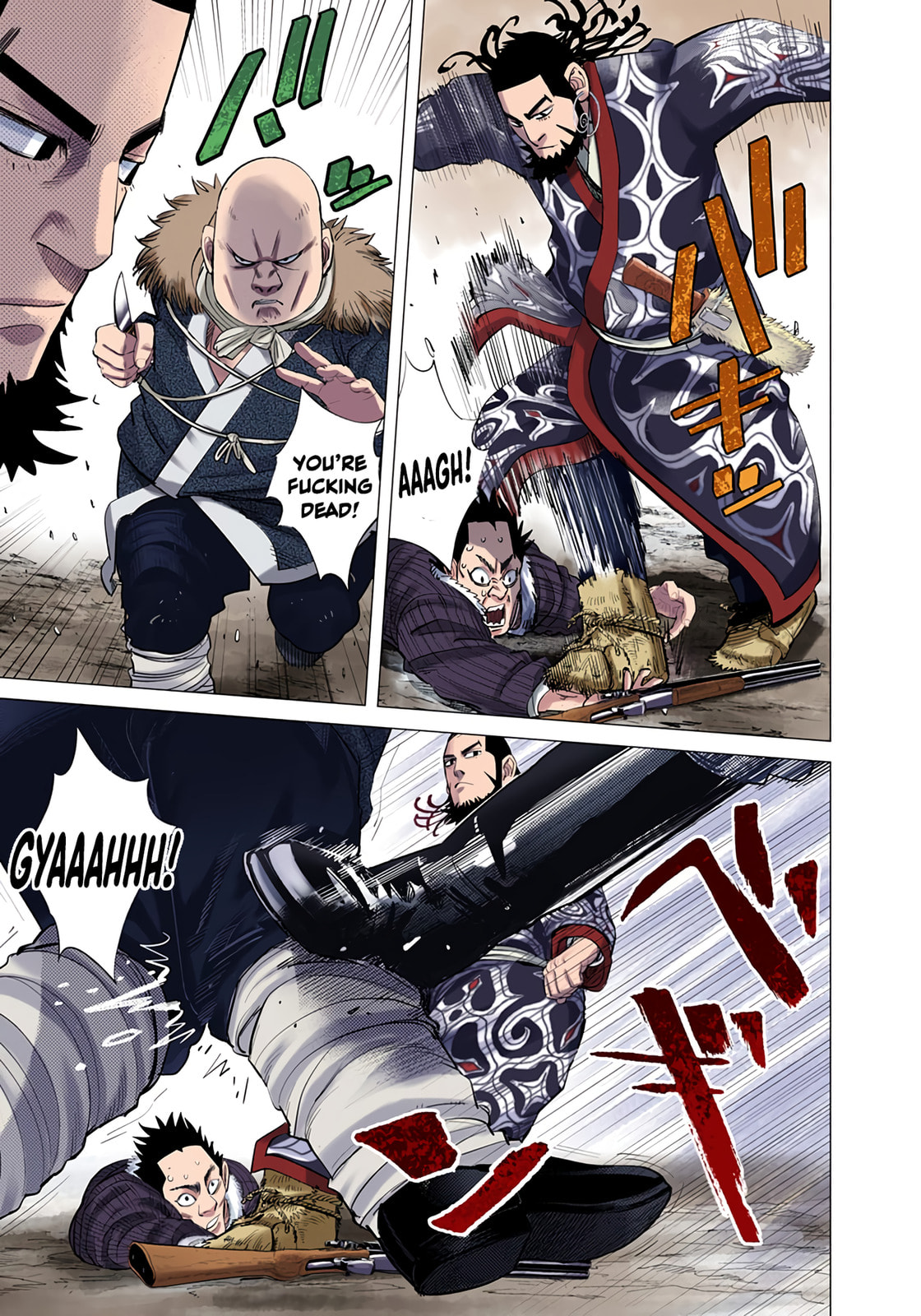Read Golden Kamuy (Colored) chapter 49 image 18 on Lezhin