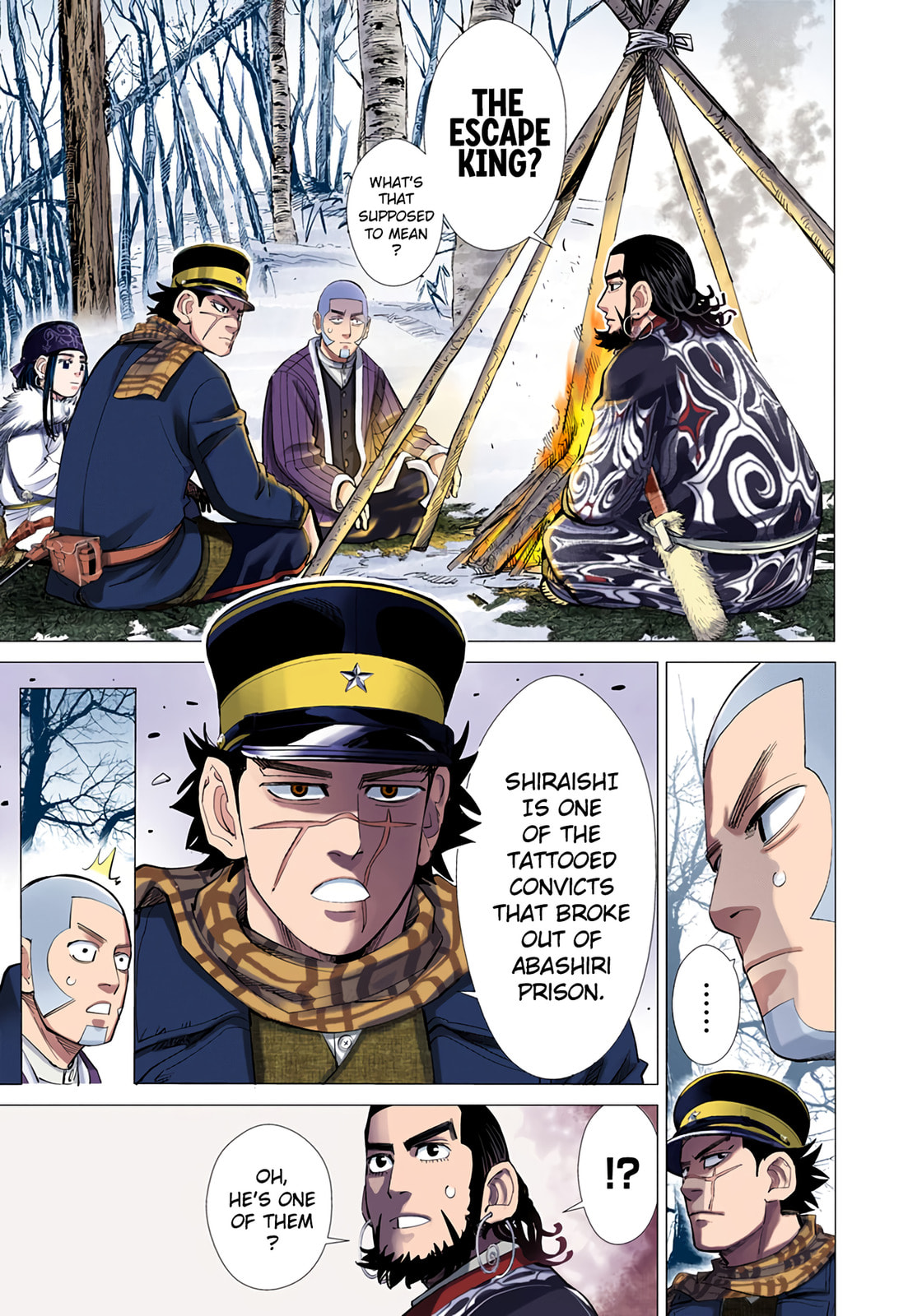 Read Golden Kamuy (Colored) chapter 49 image 5 on Lezhin