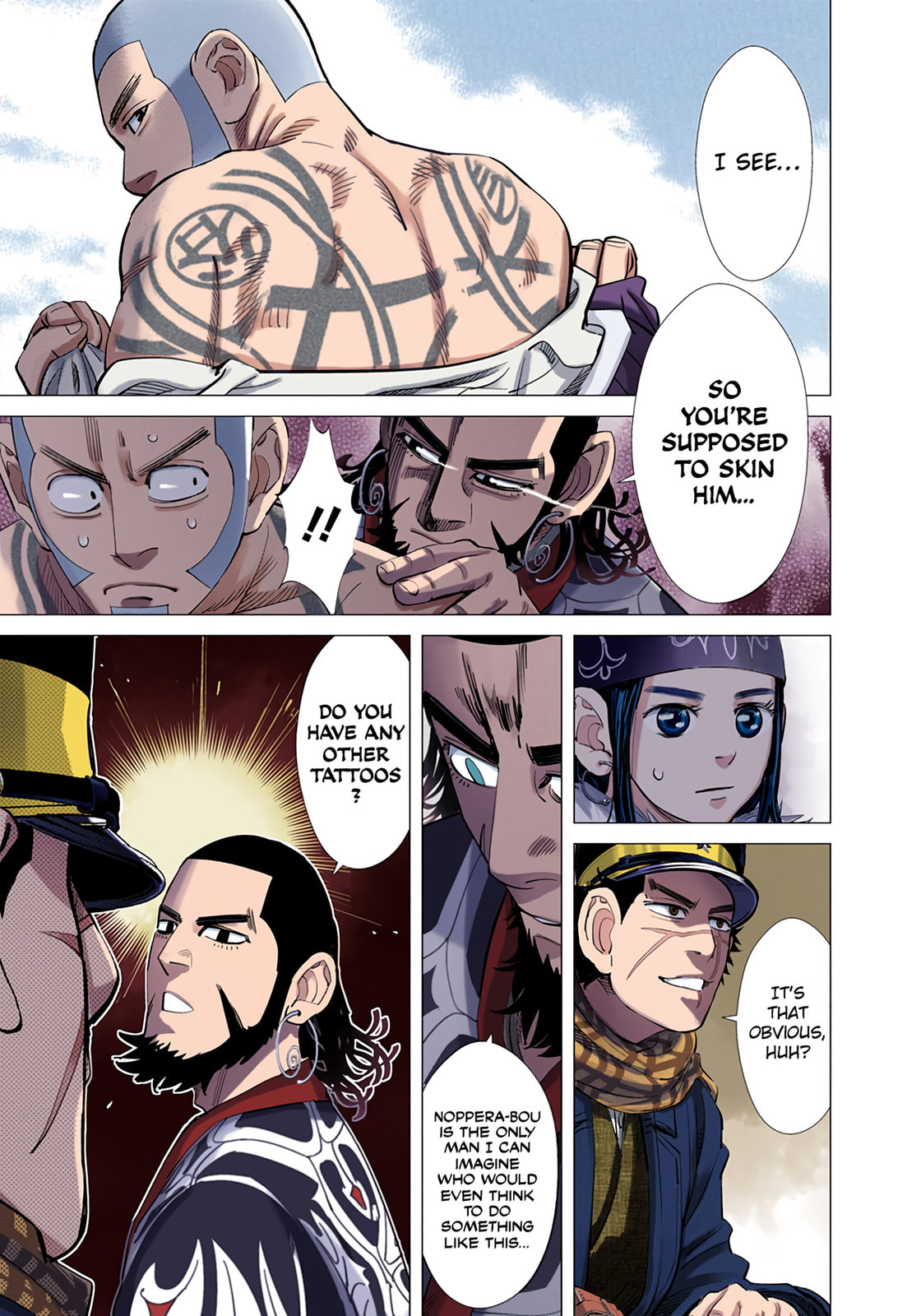 Read Golden Kamuy (Colored) chapter 49 image 7 on Lezhin