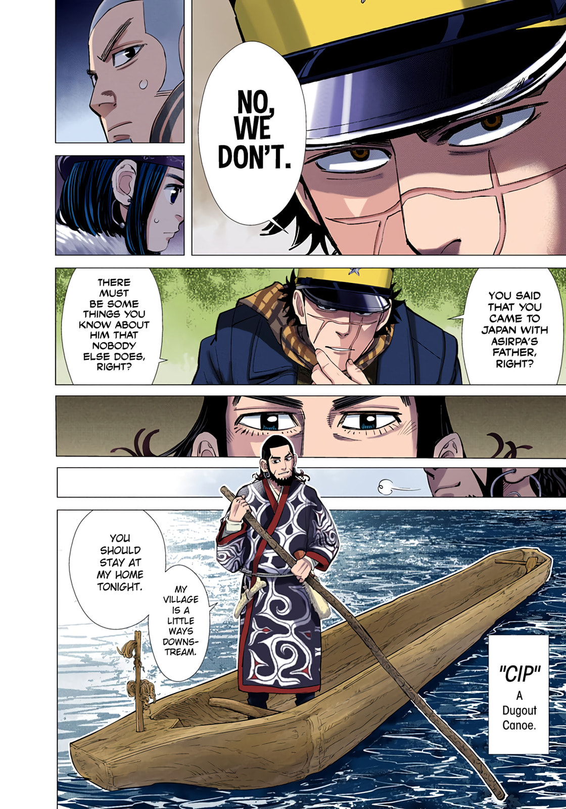 Read Golden Kamuy (Colored) chapter 49 image 8 on Lezhin