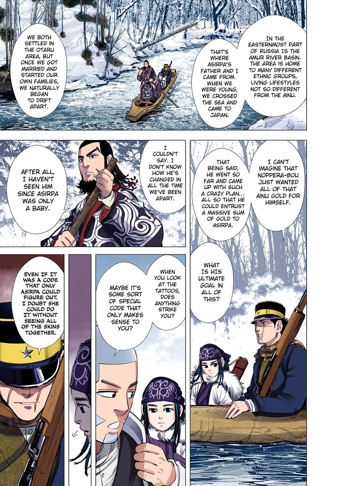 Read Golden Kamuy (Colored) chapter 49 image 9 on Lezhin
