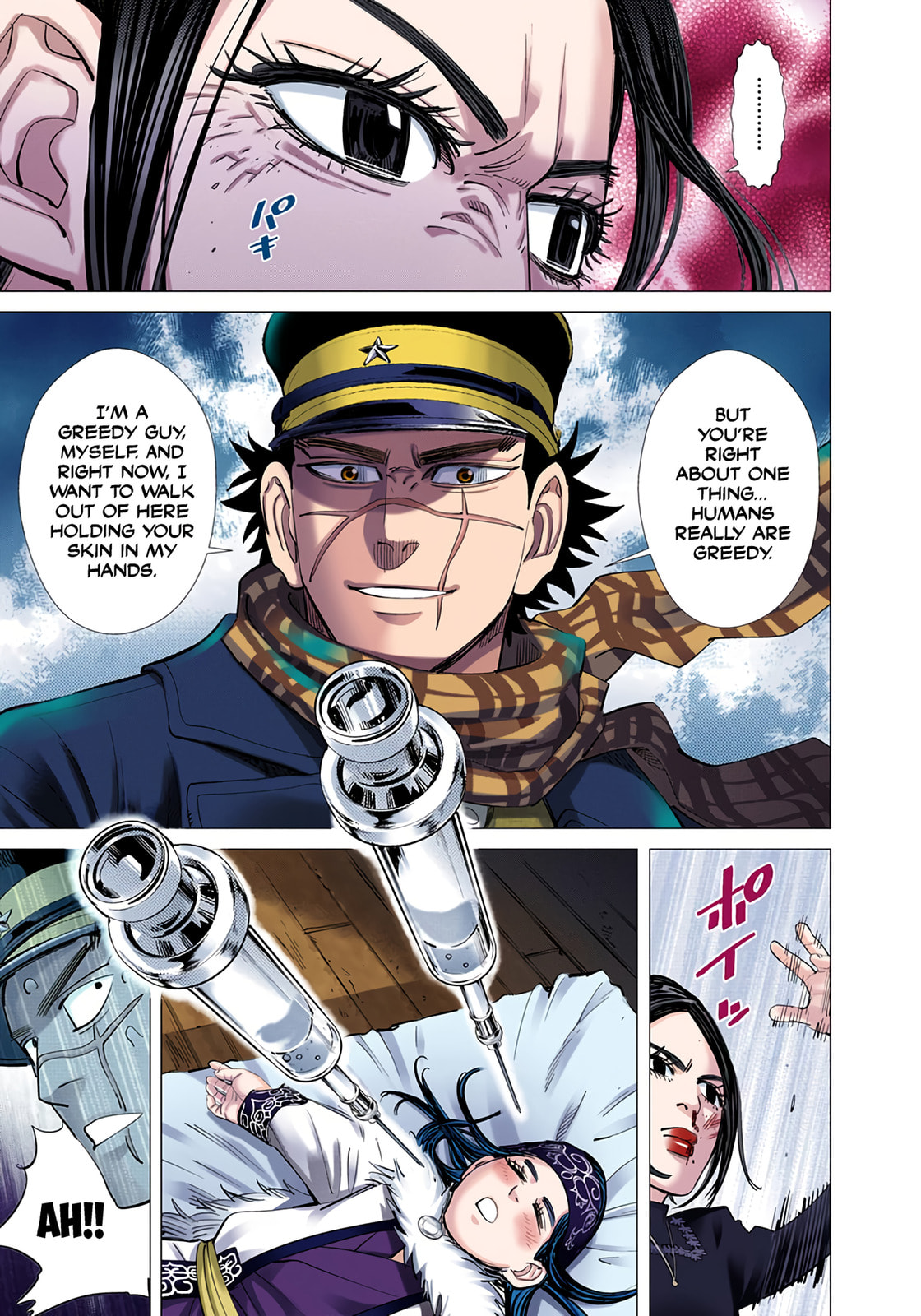 Read Golden Kamuy (Colored) chapter 53 image 8 on Lezhin