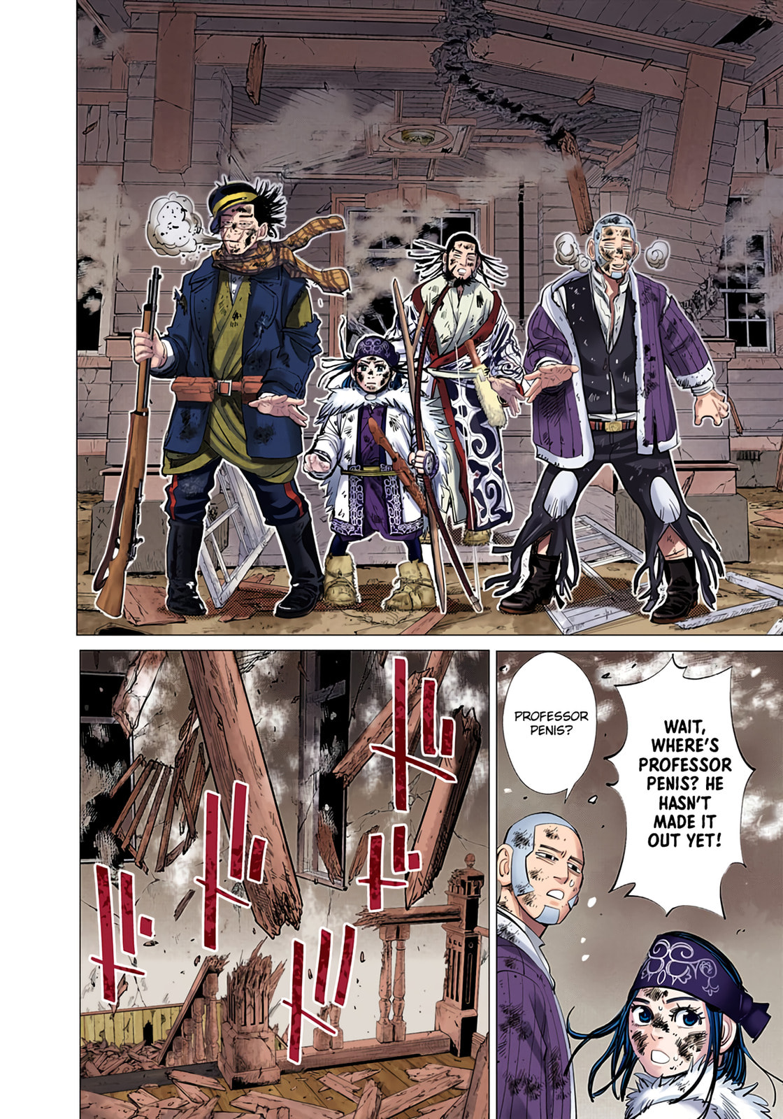 Read Golden Kamuy (Colored) chapter 54 image 14 on Lezhin